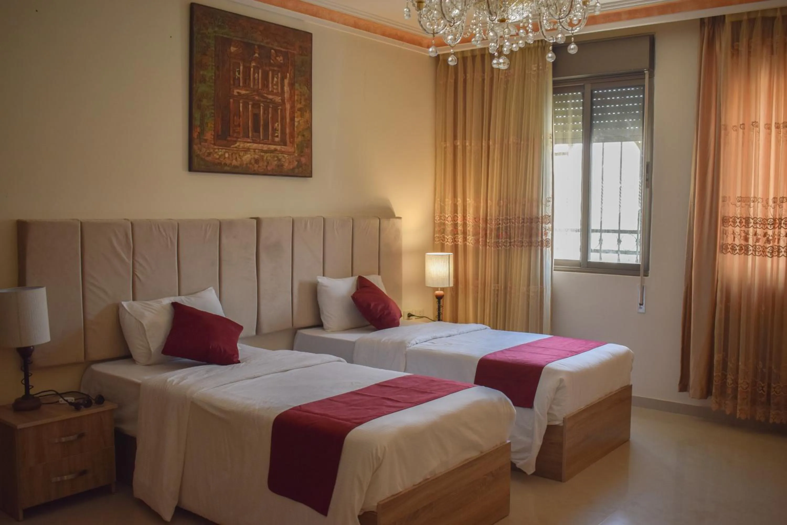 Bed in Twilight Hotel Petra