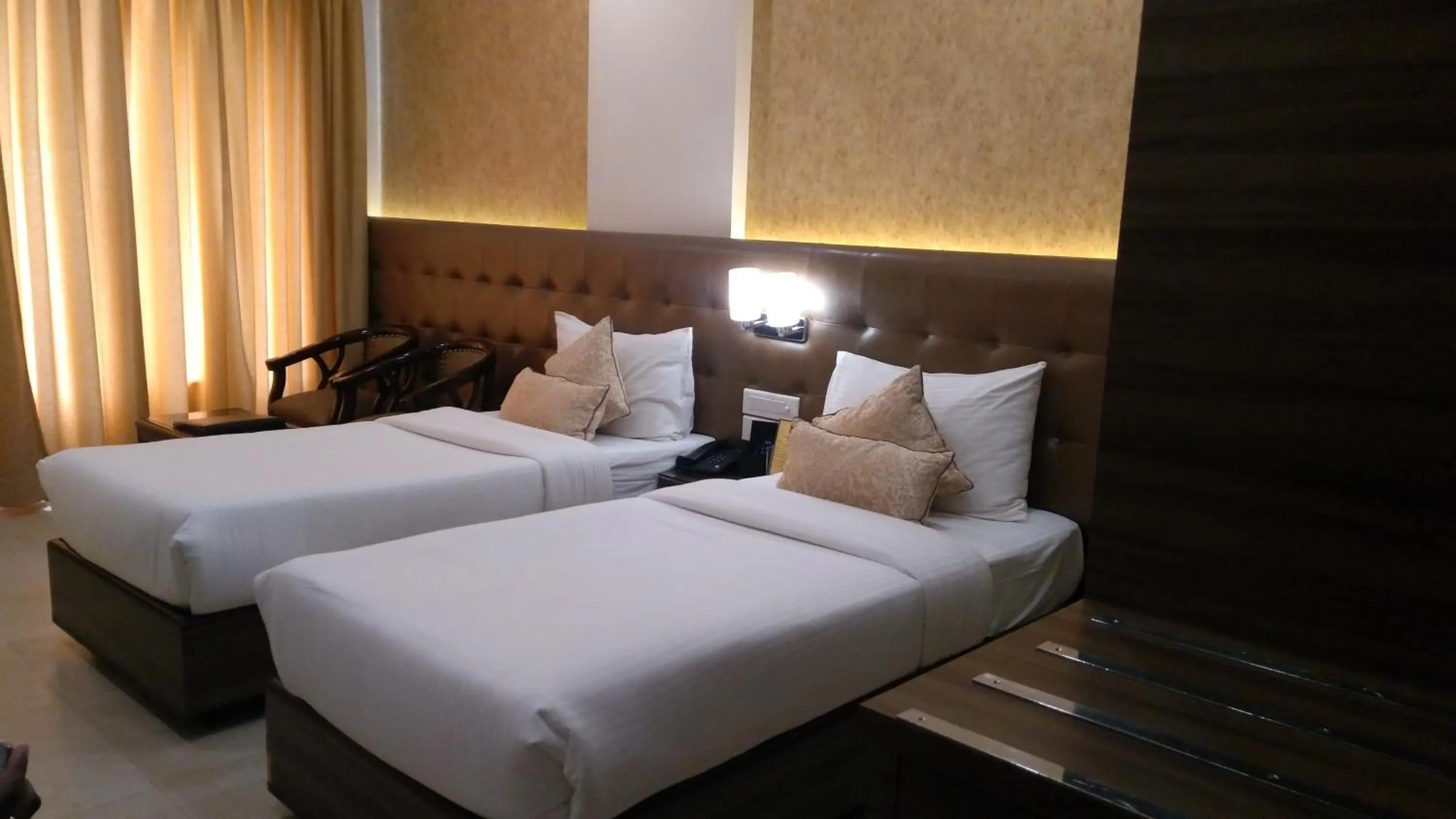 Bed in Hotel Ramaya