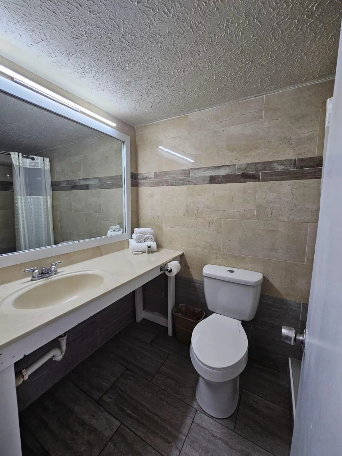 Bathroom in Southern Breeze Ocean Front Hotel