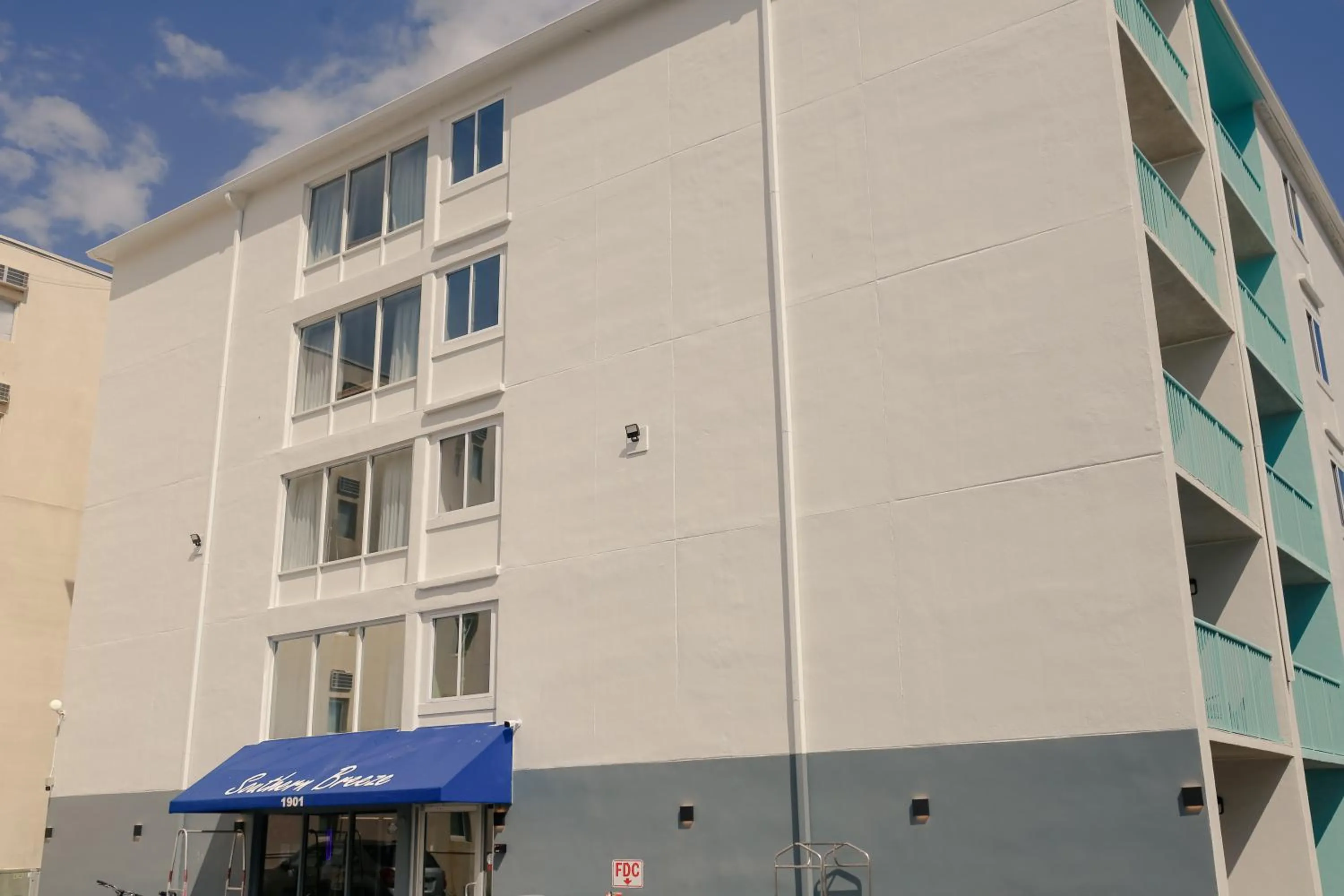 Property building in Southern Breeze Ocean Front Hotel