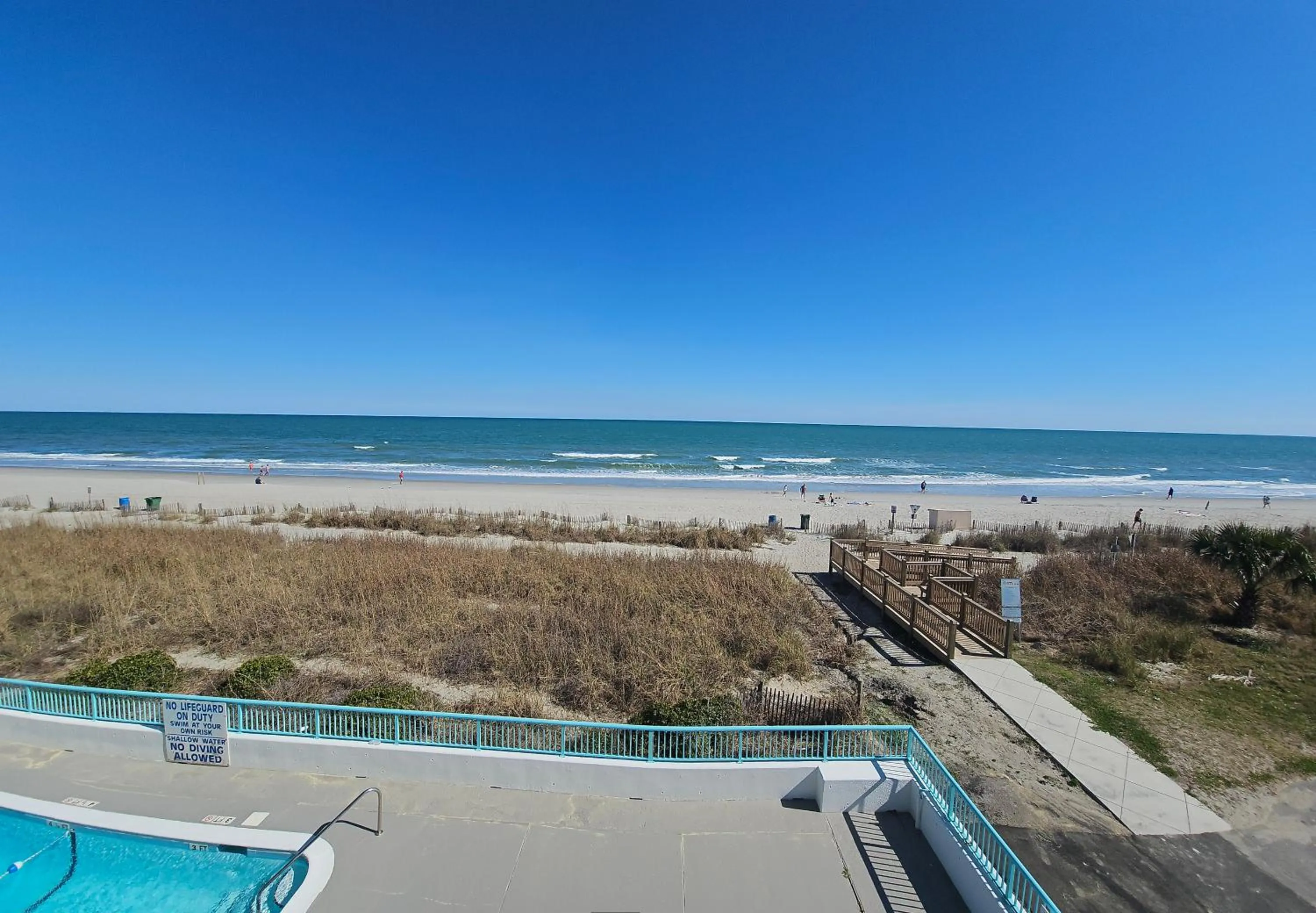 Beach in Southern Breeze Ocean Front Hotel
