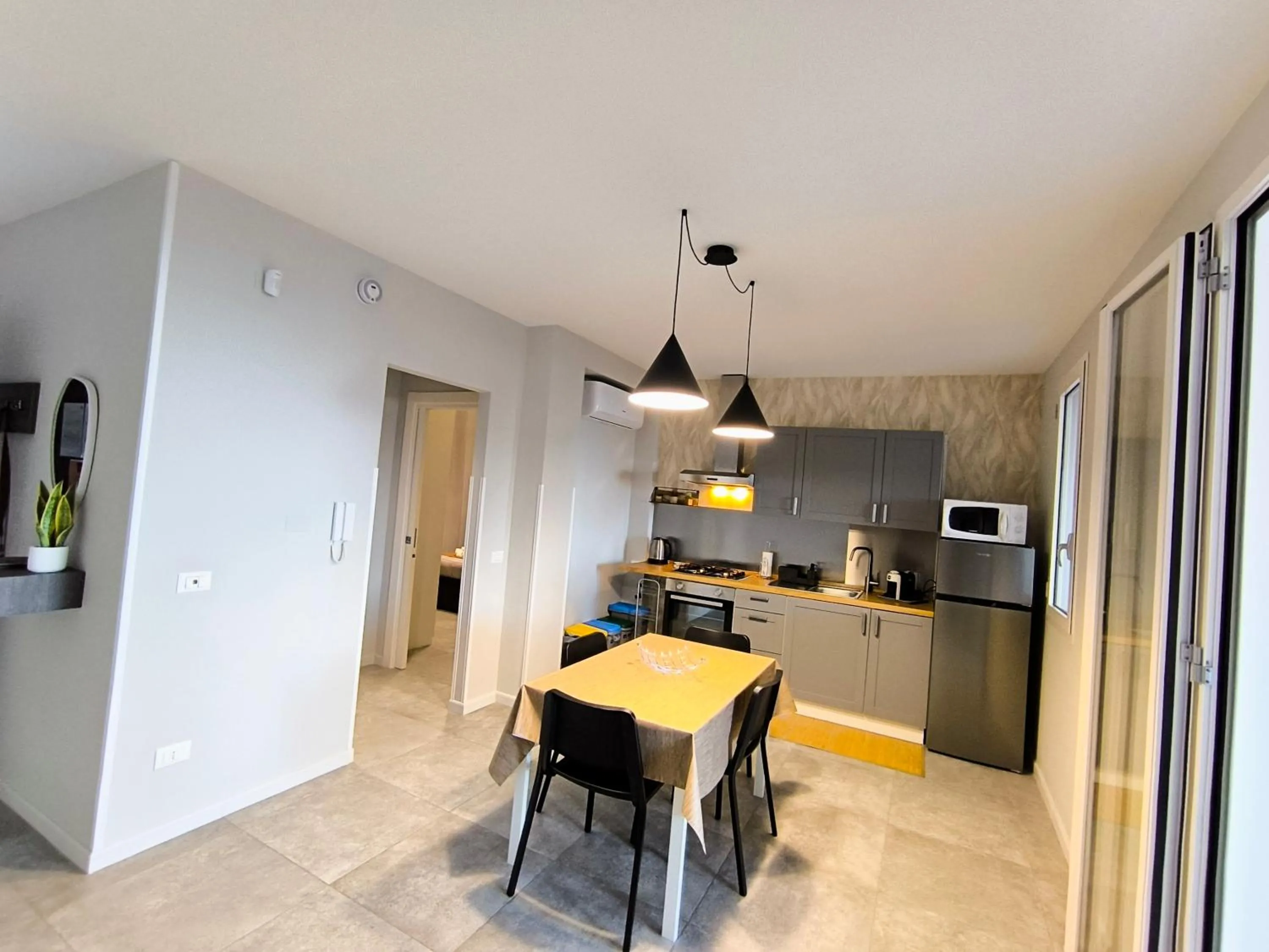 Kitchen or kitchenette in Piante del Principe Apartments