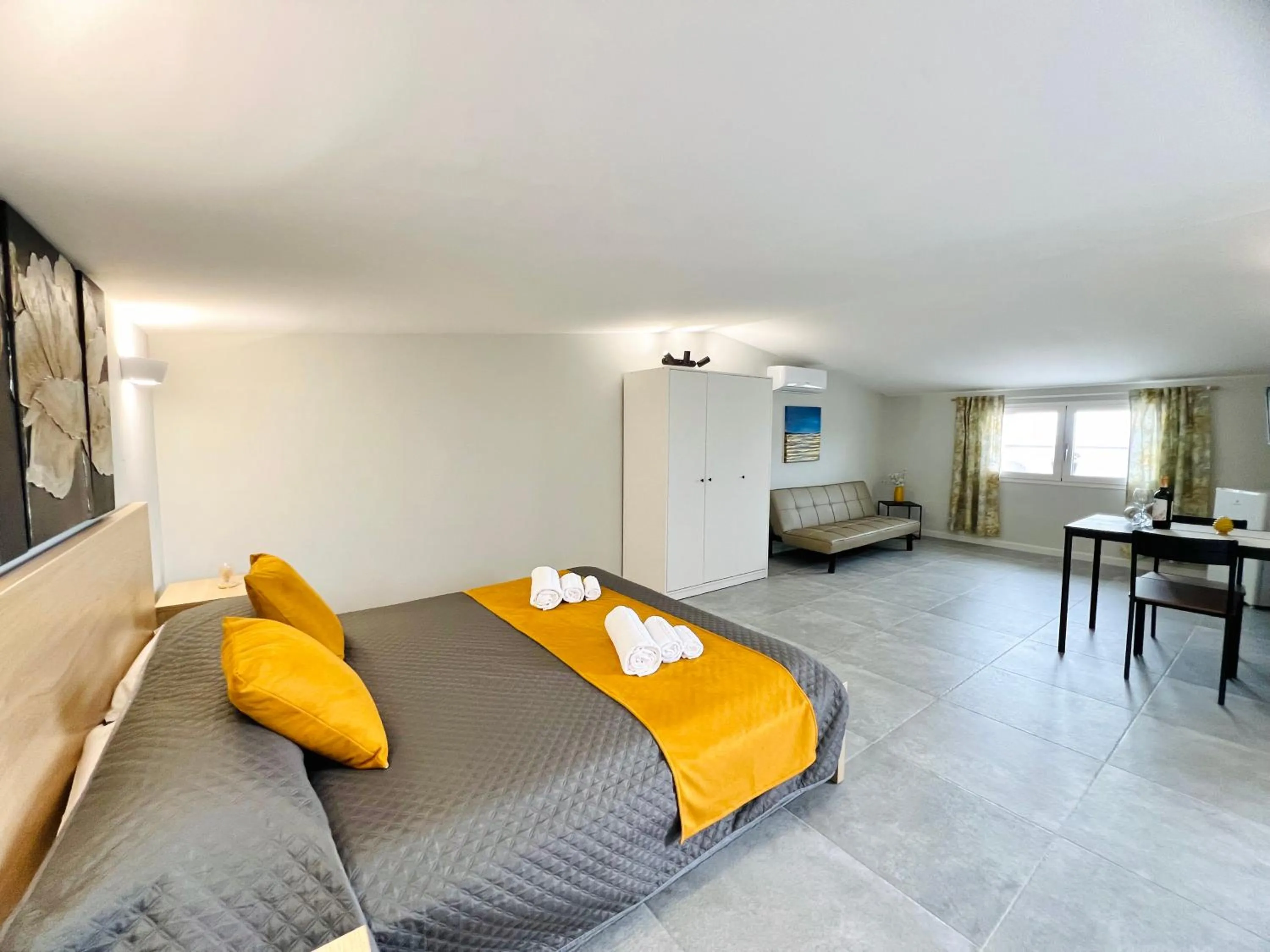 Bed in Piante del Principe Apartments