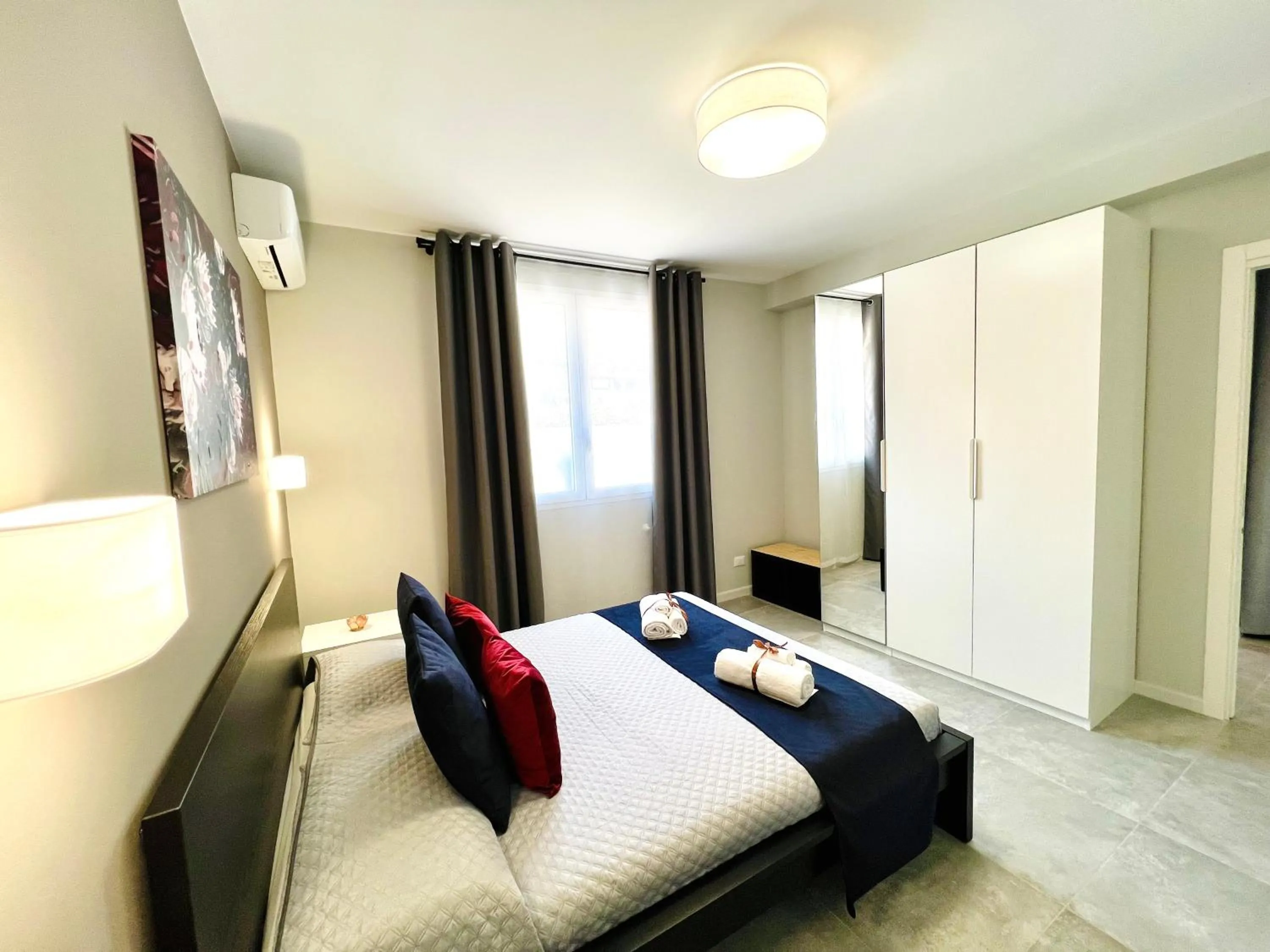 Bedroom, Bed in Piante del Principe Apartments