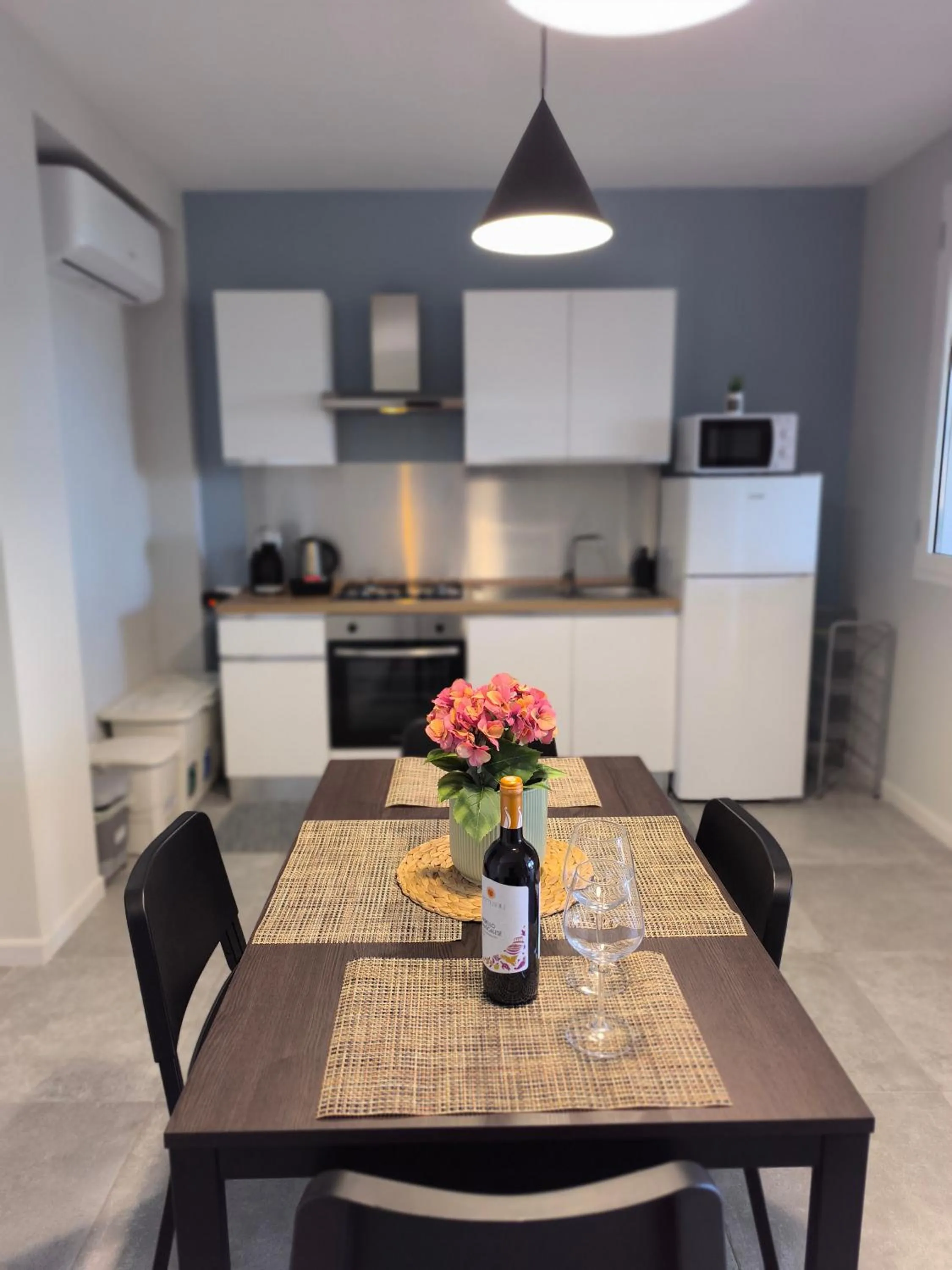 Kitchen or kitchenette in Piante del Principe Apartments