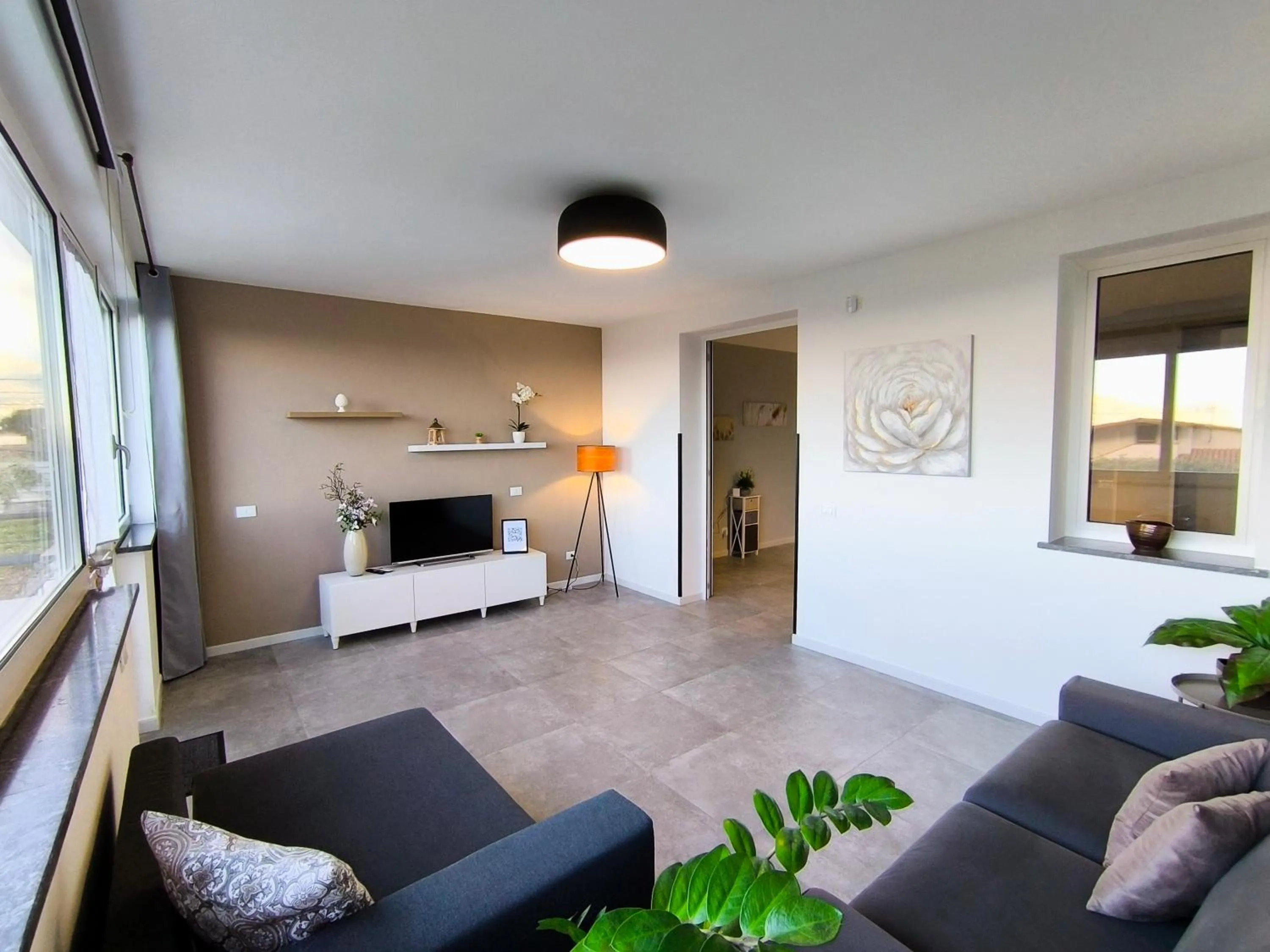 Living room in Piante del Principe Apartments