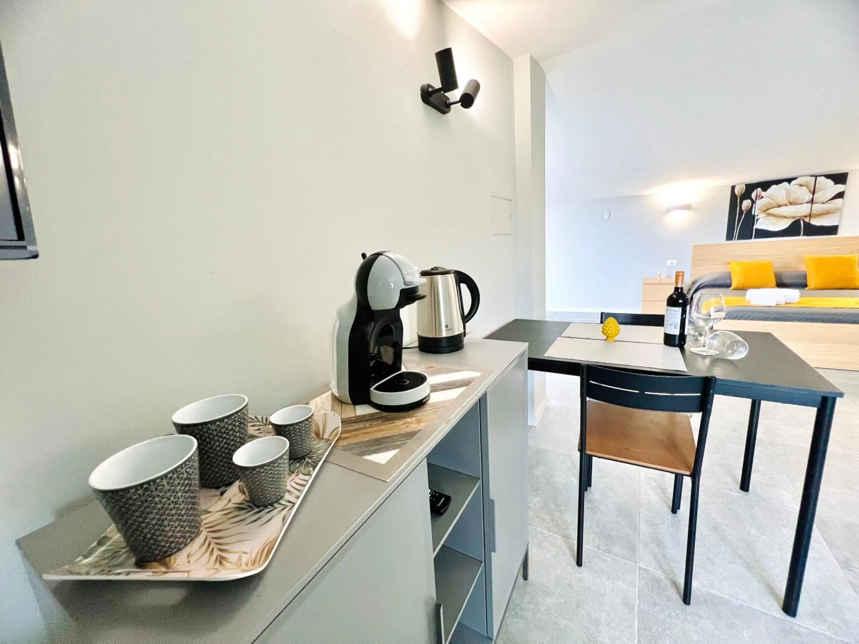 Coffee/tea facilities in Piante del Principe Apartments