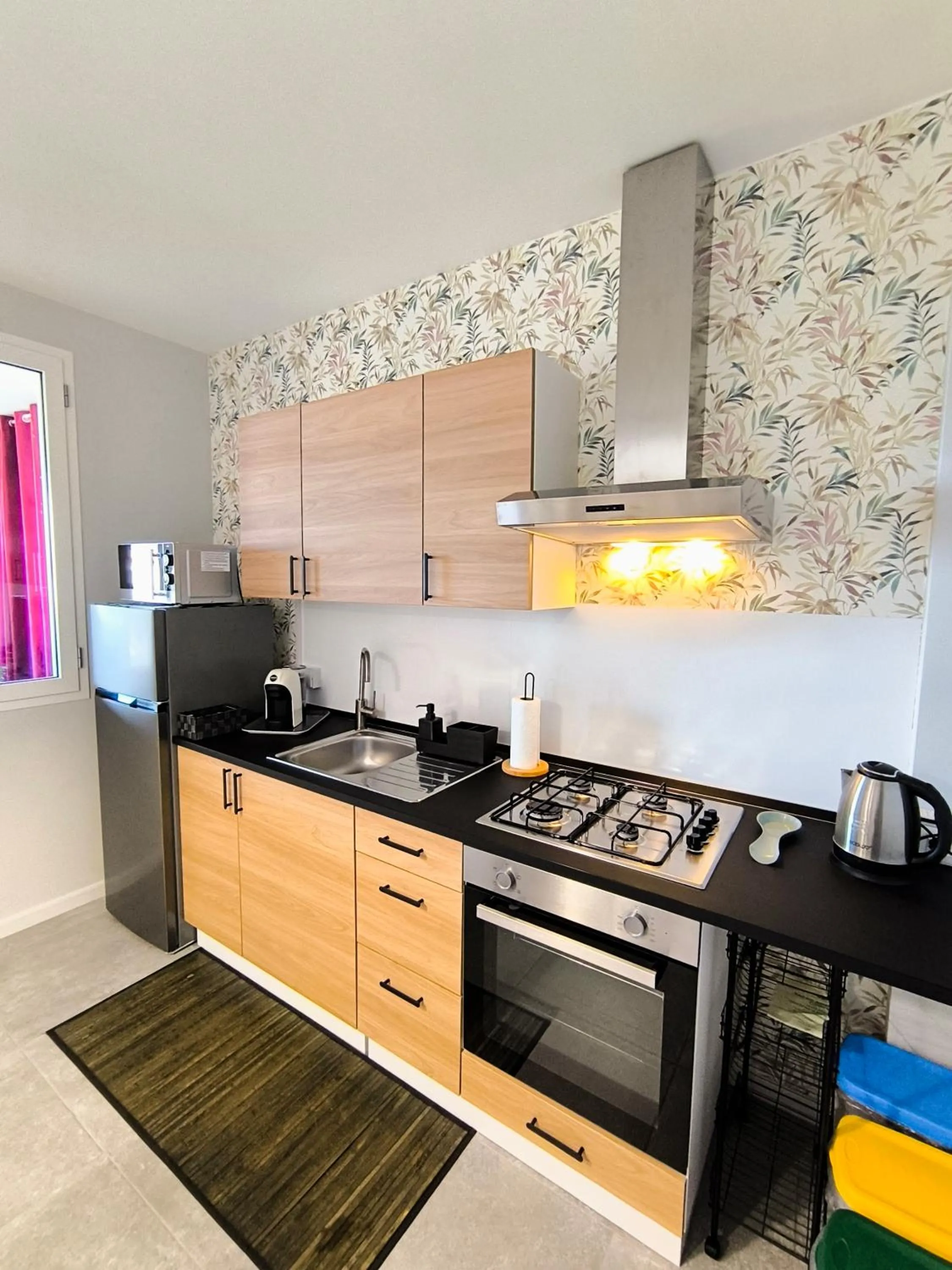 Kitchen or kitchenette in Piante del Principe Apartments