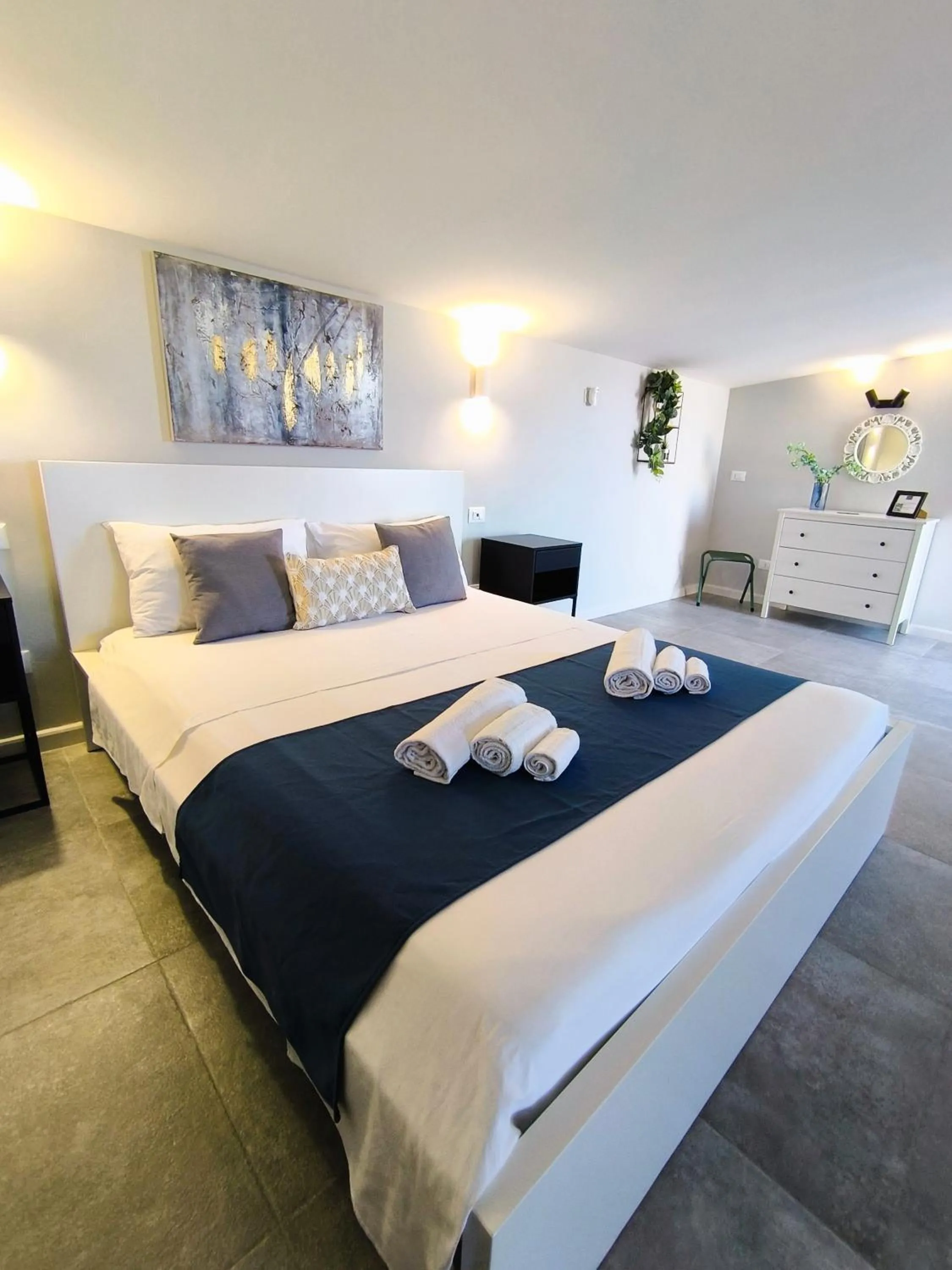 Bed in Piante del Principe Apartments
