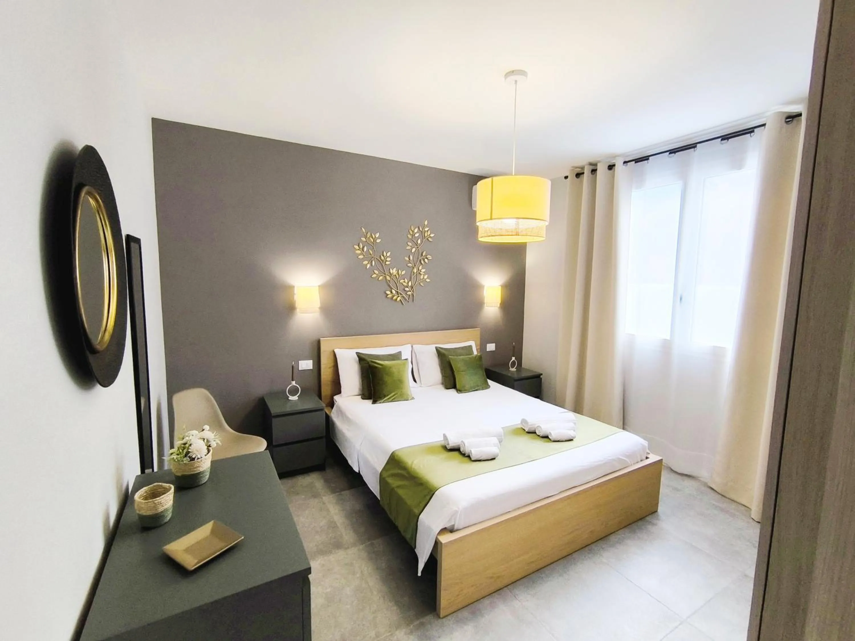 Bedroom, Bed in Piante del Principe Apartments