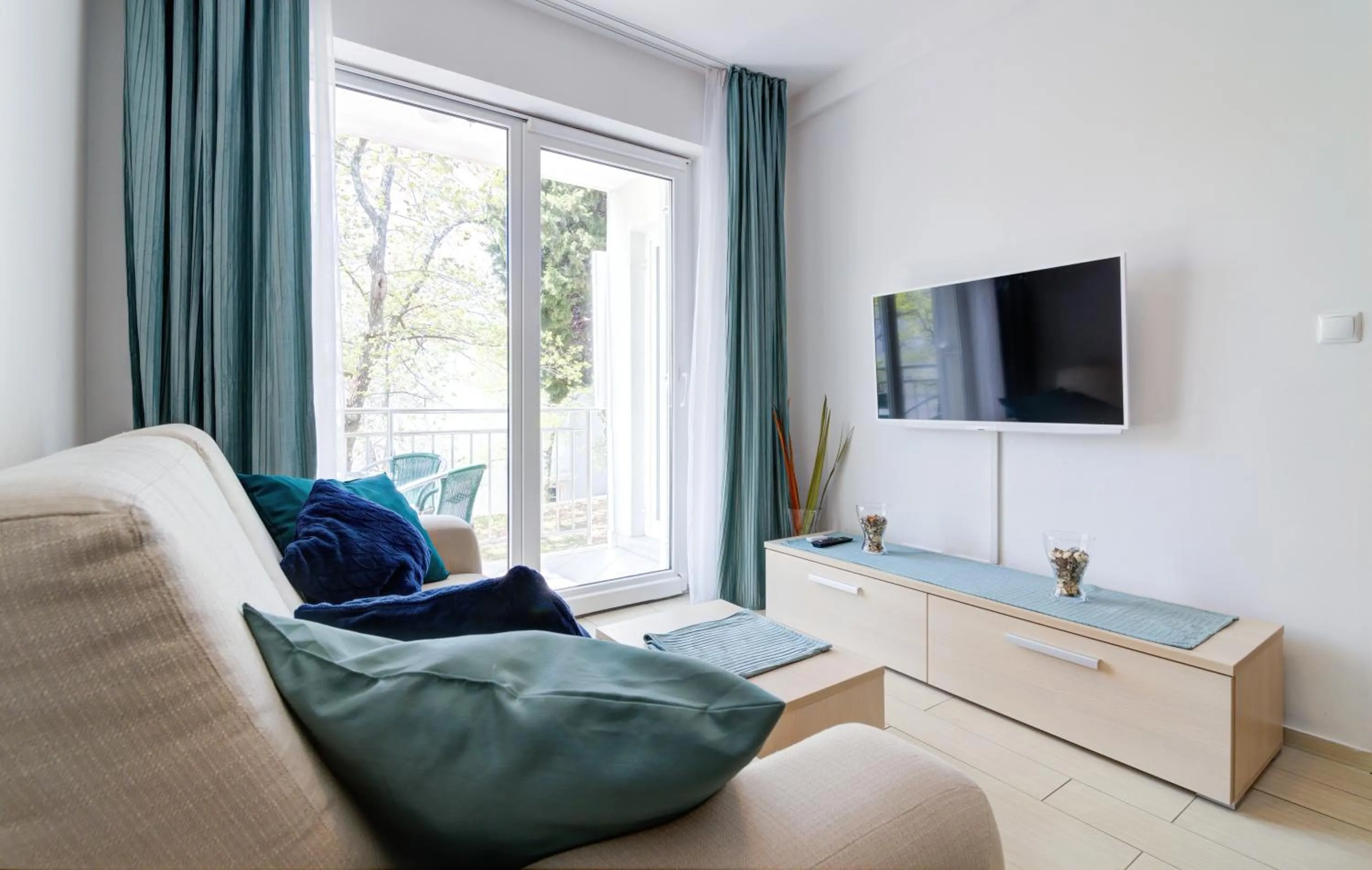 TV and multimedia in Modern Apartment Selce