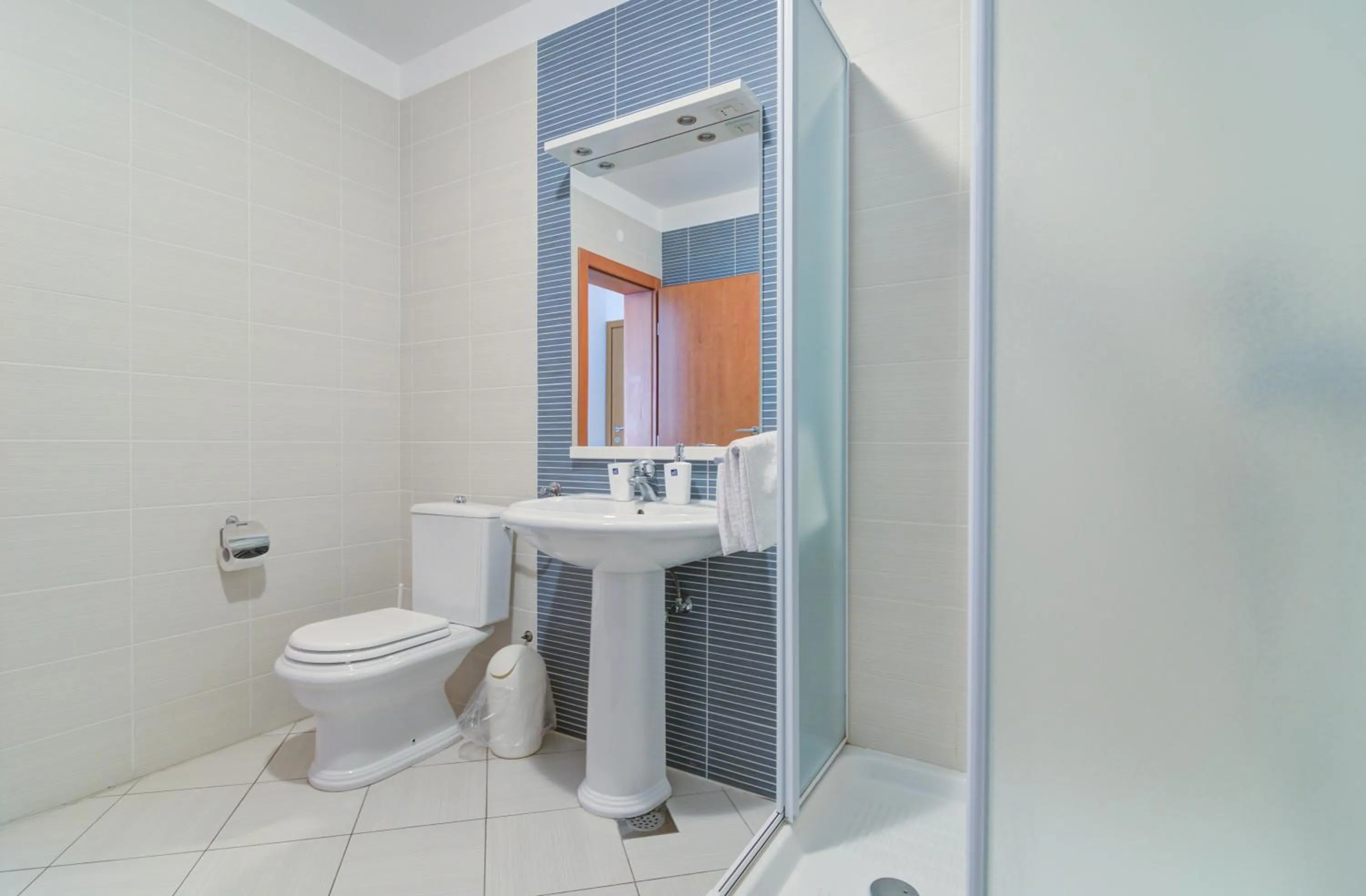 Shower in Modern Apartment Selce