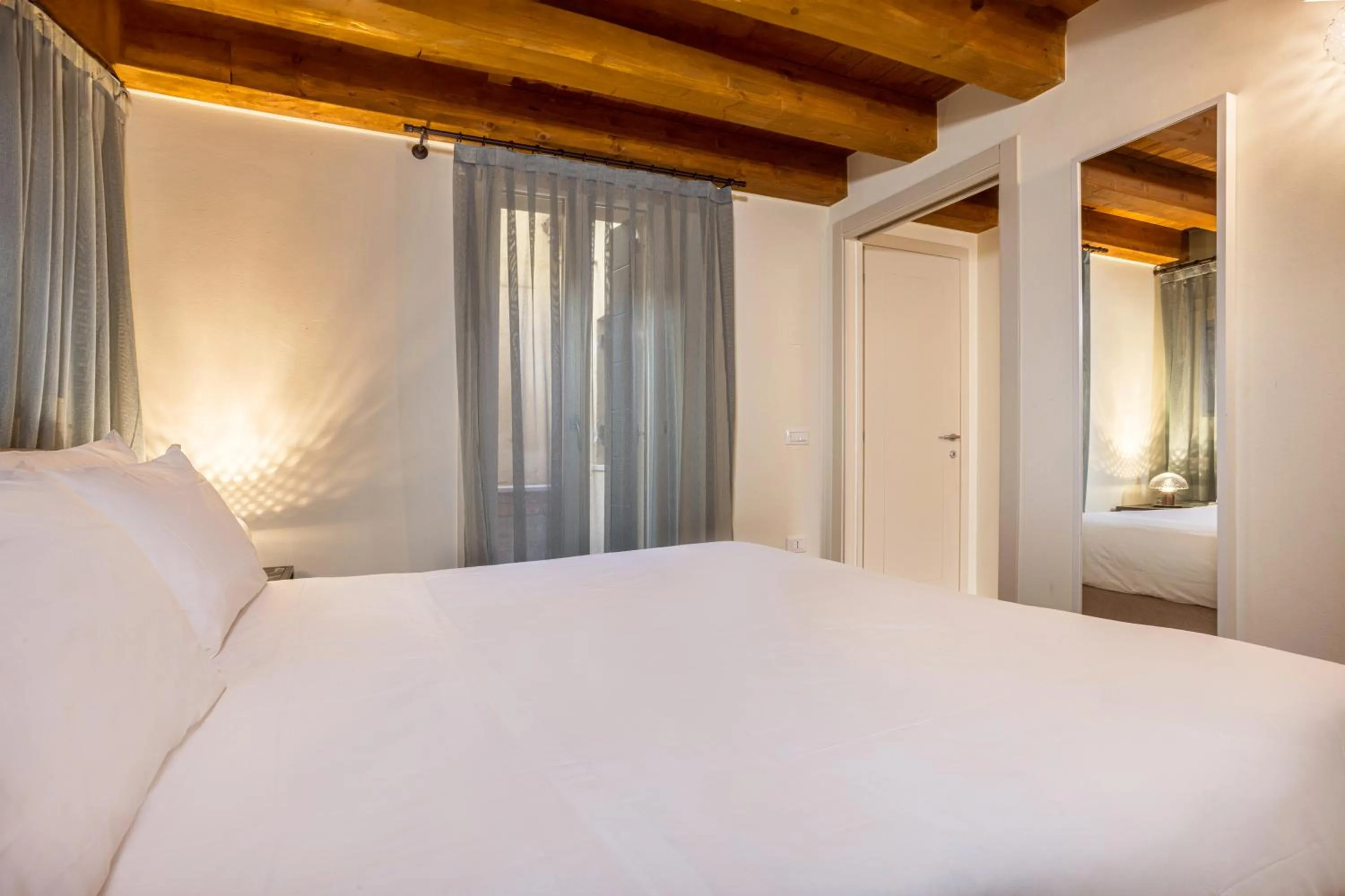 Bedroom, Bed in Palazzina Riello