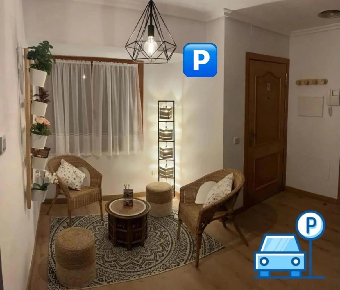 Living room in Callejón del Greco PARKING GRATUITO