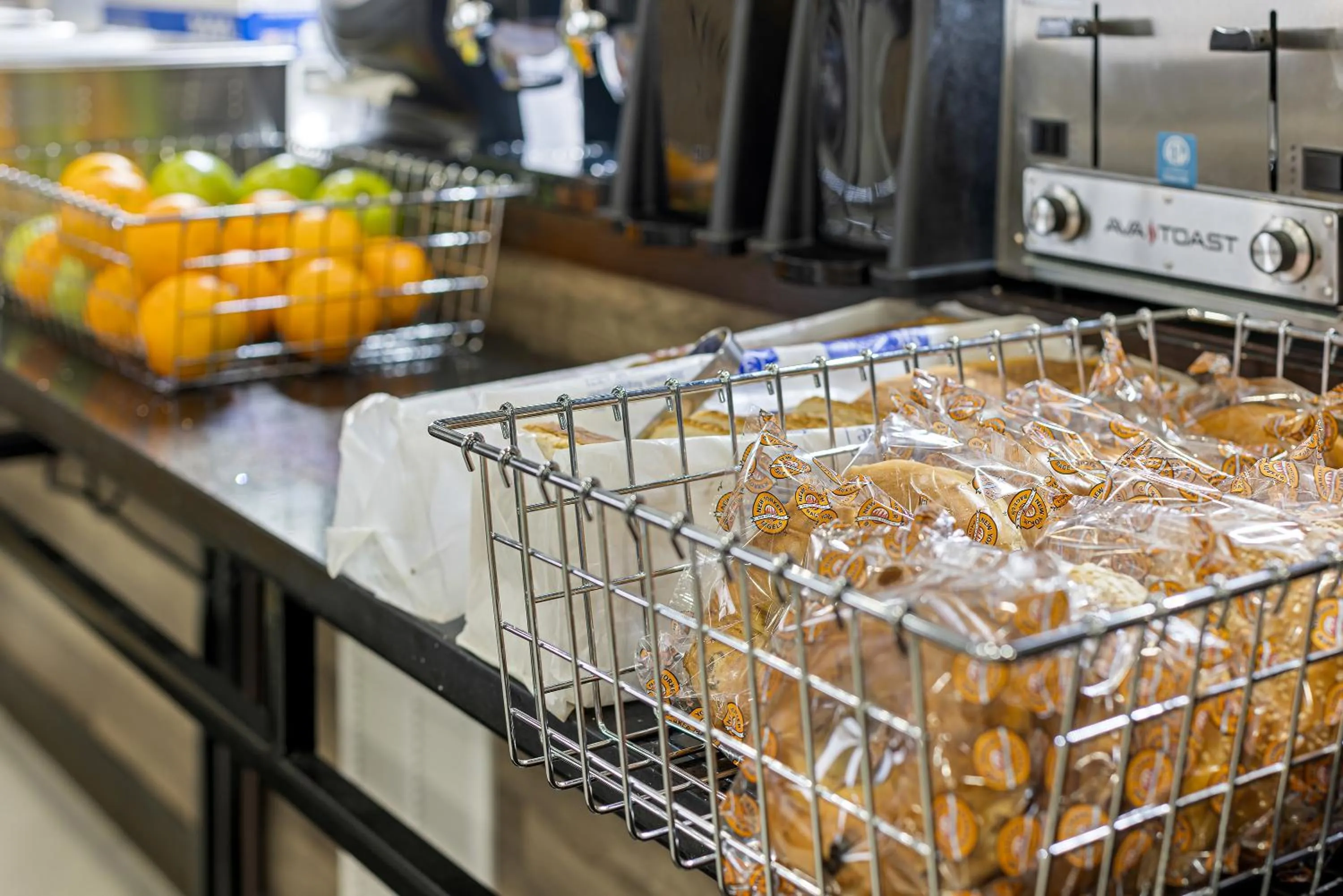Buffet breakfast in Highbridge Hotel