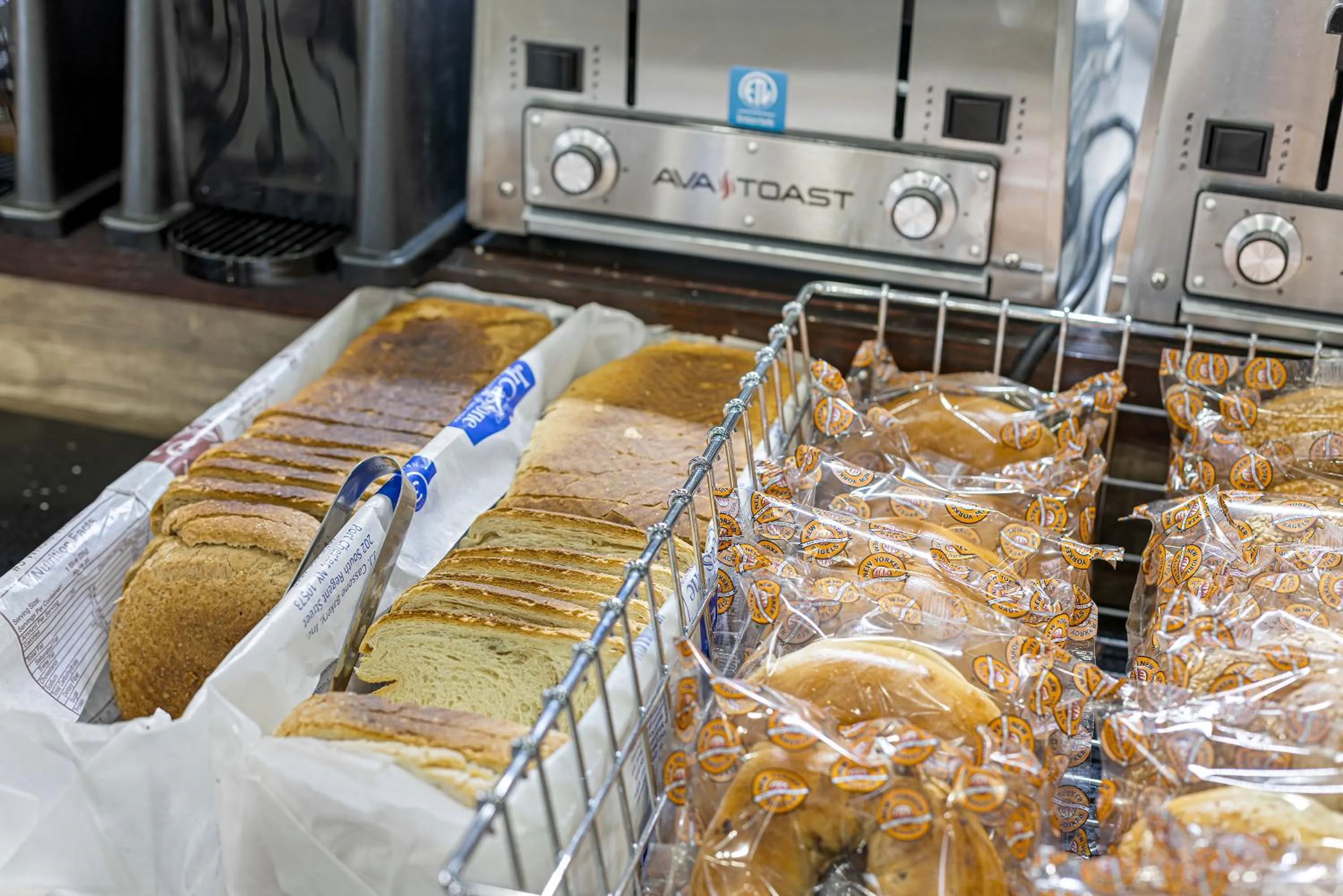 Buffet breakfast in Highbridge Hotel