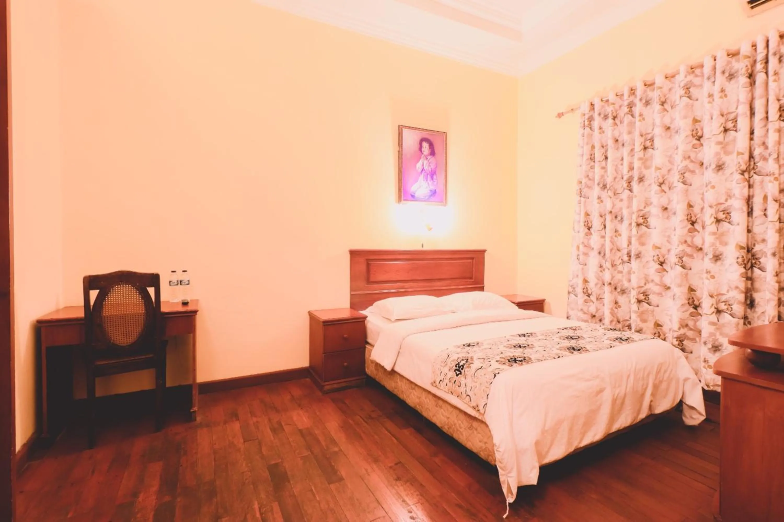 Bed in PIA Hotel Medan