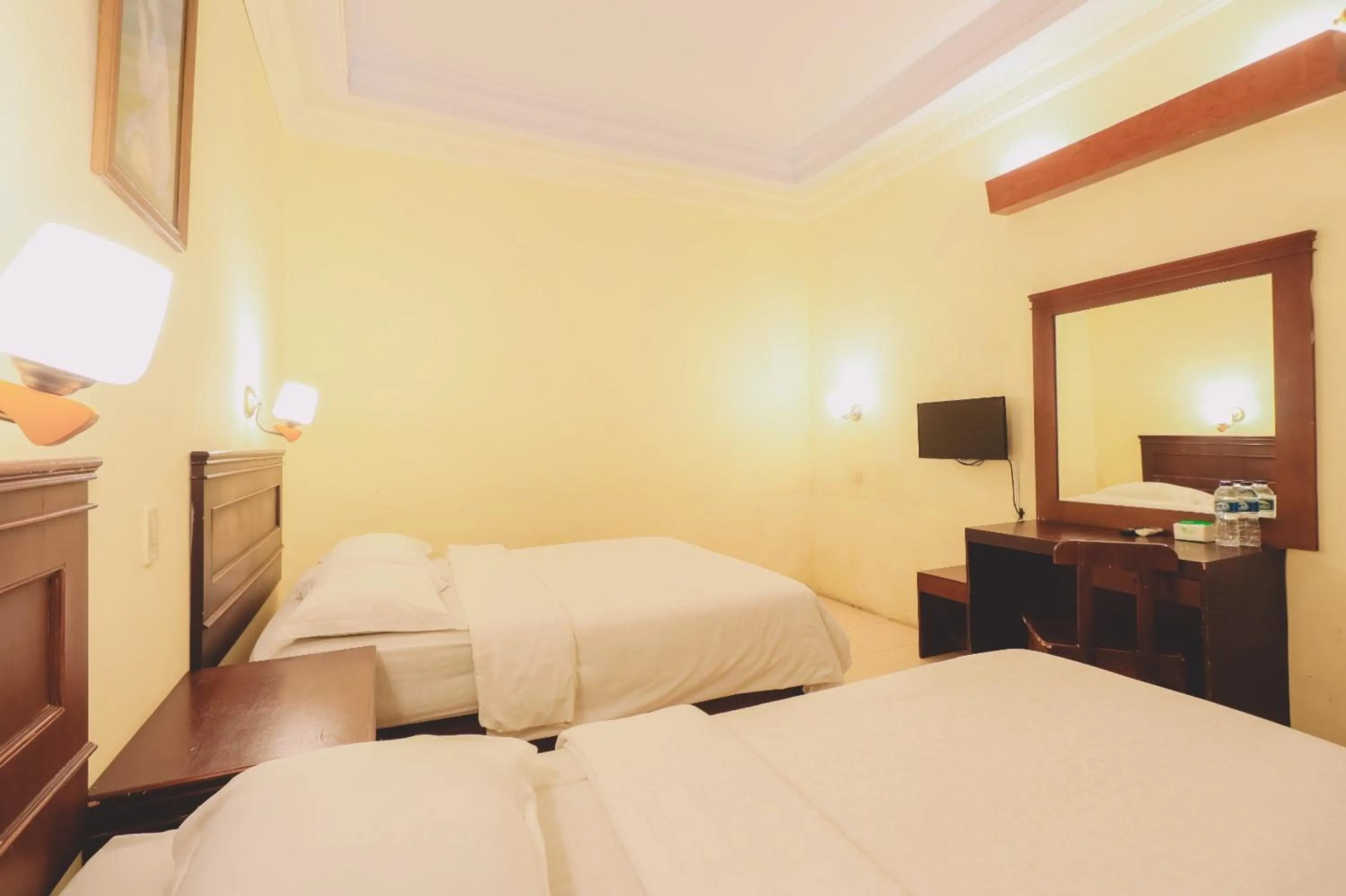 Bed in PIA Hotel Medan