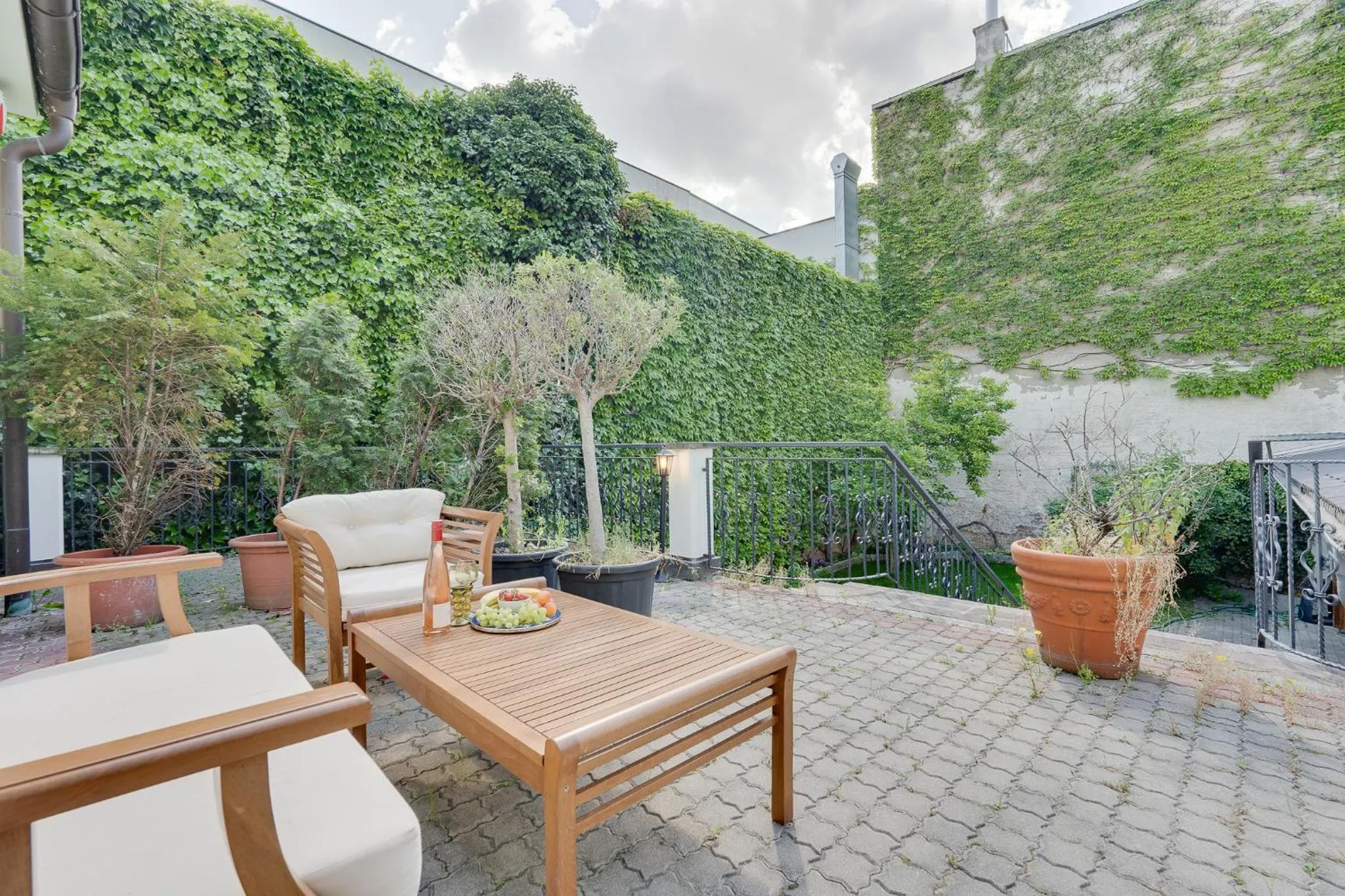 Patio in Atik Hotel Vienna