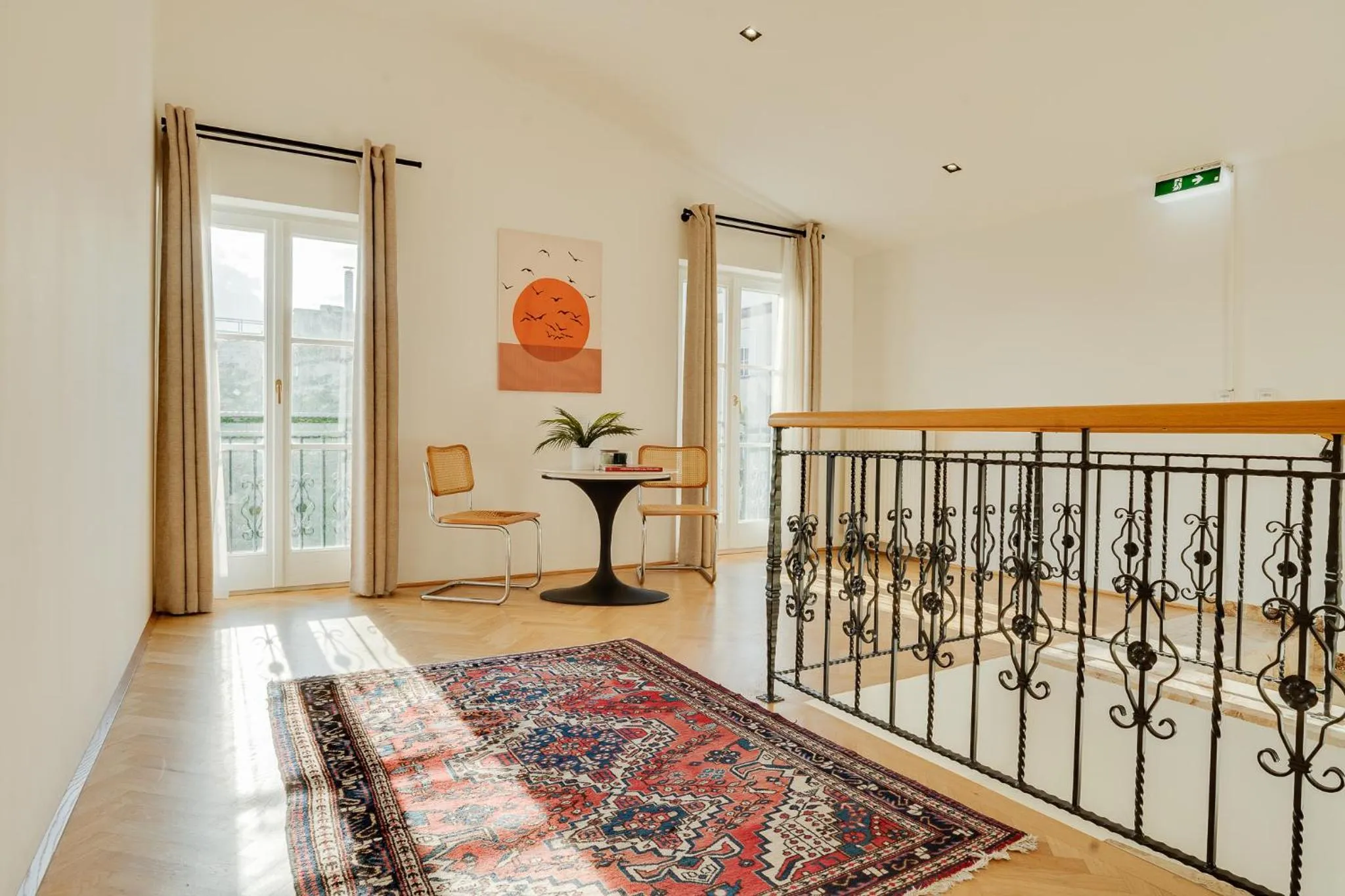 Seating area in Atik Hotel Vienna