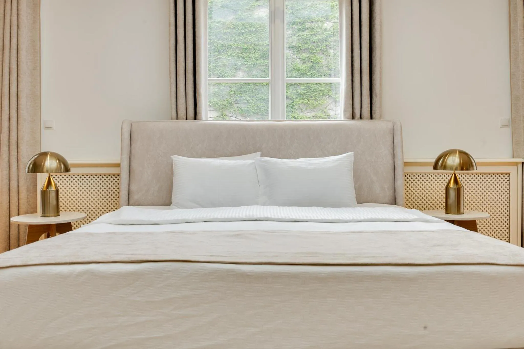 Bed in Atik Hotel Vienna