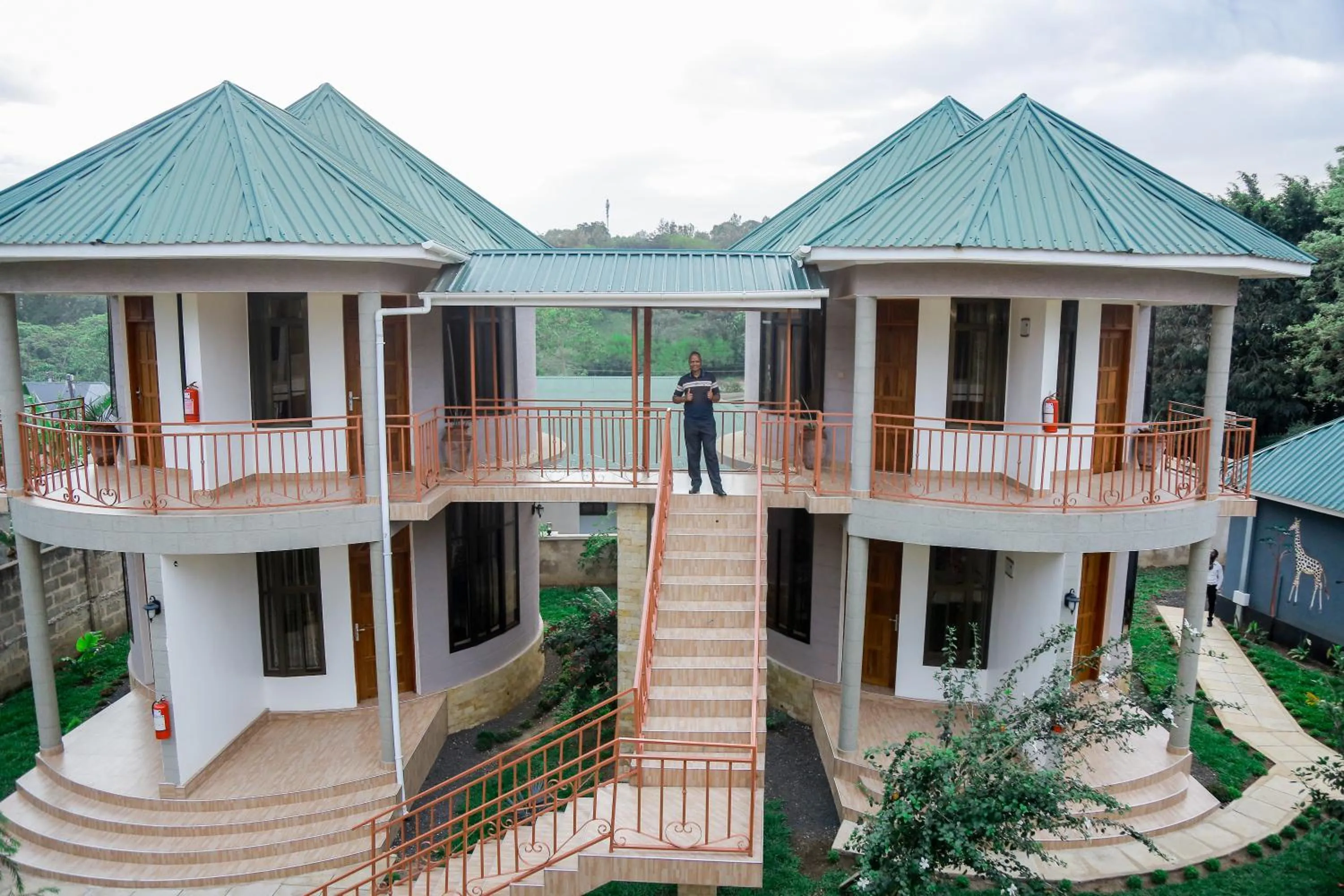 Property building in Wademac Arusha Inn Hotel