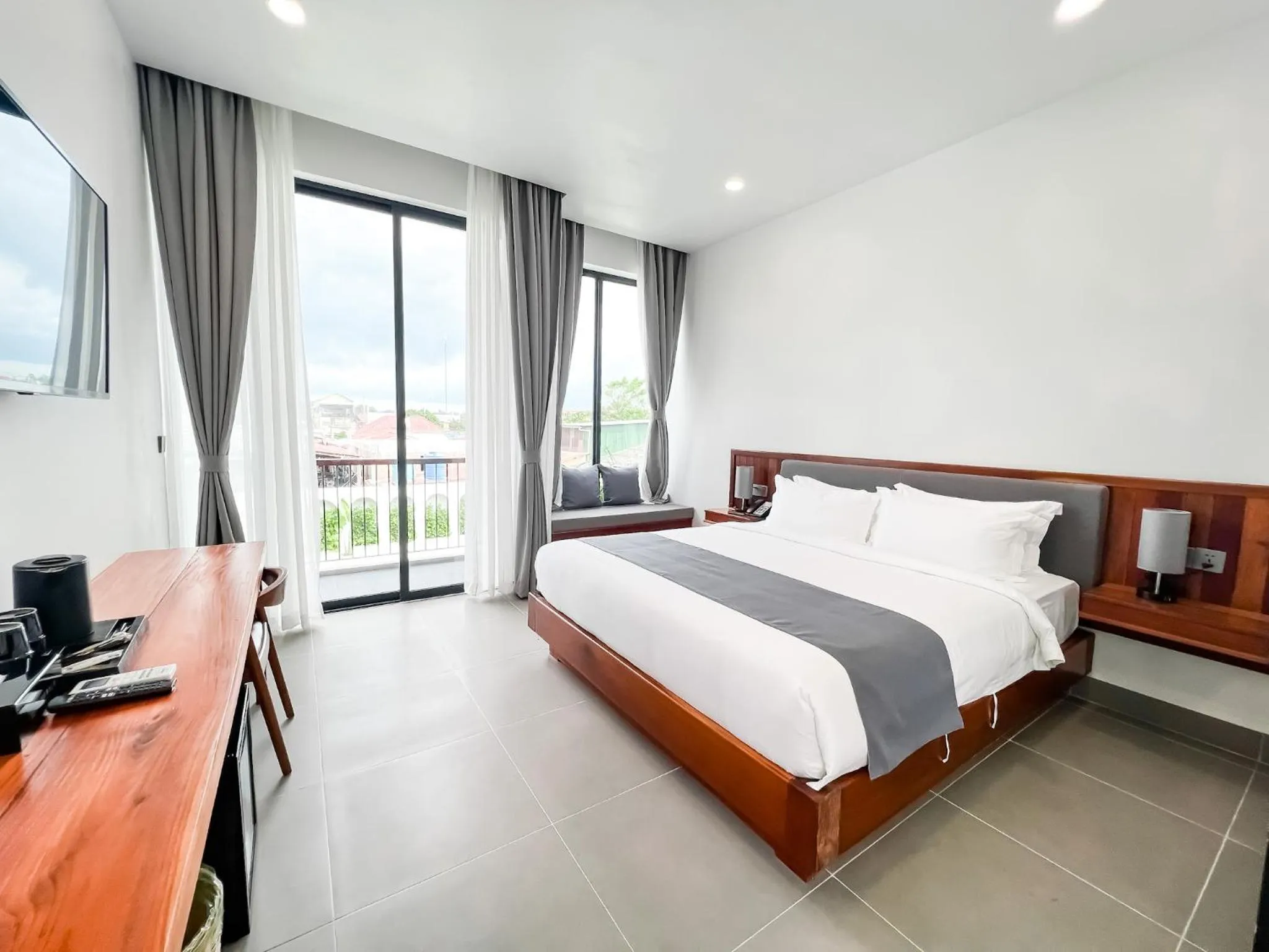 Bed in Emerald Residence Kampot