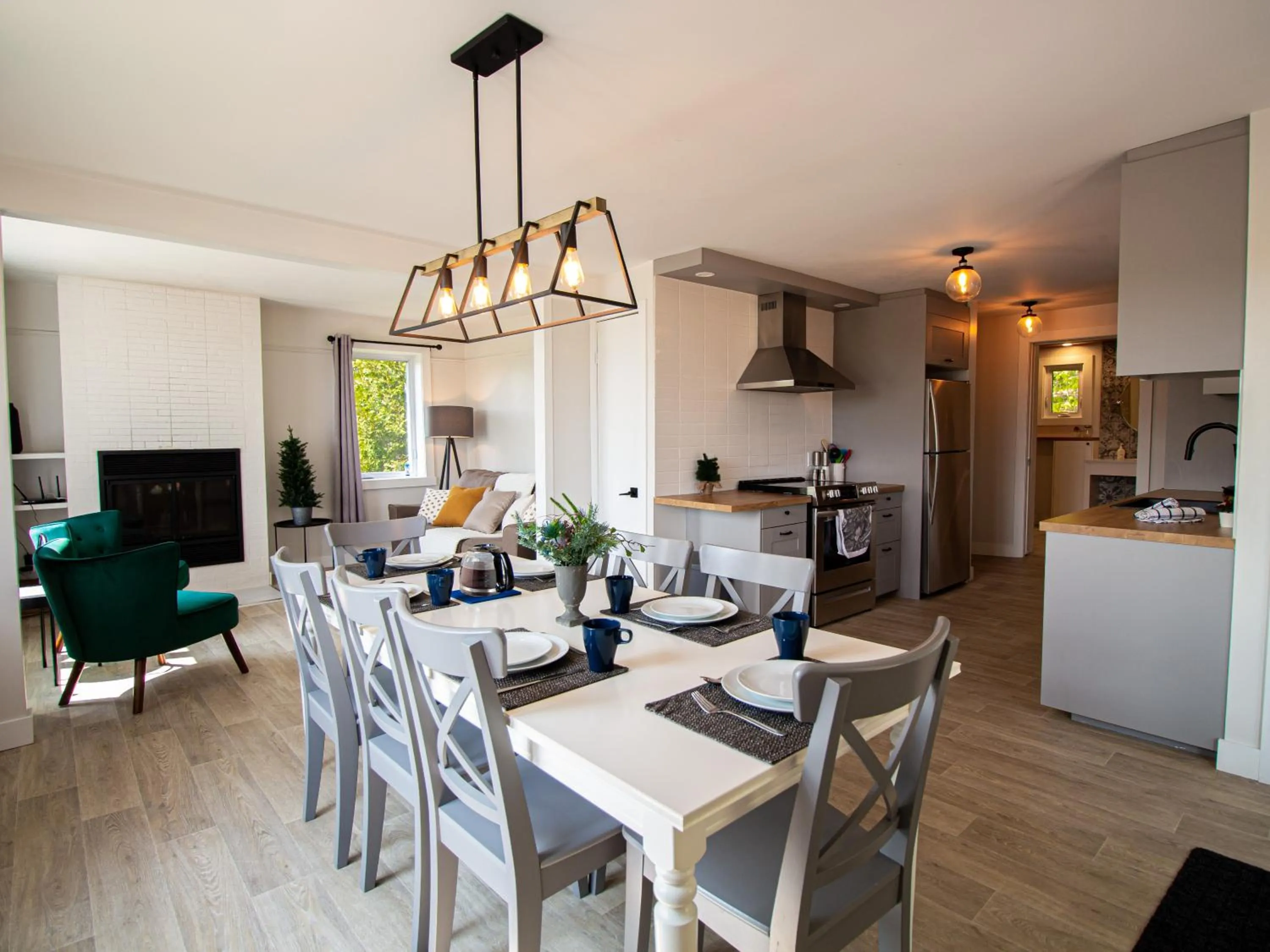 kitchen in Les Chalets Tourisma - Chalet tout équipé avec foyer - La Voisine