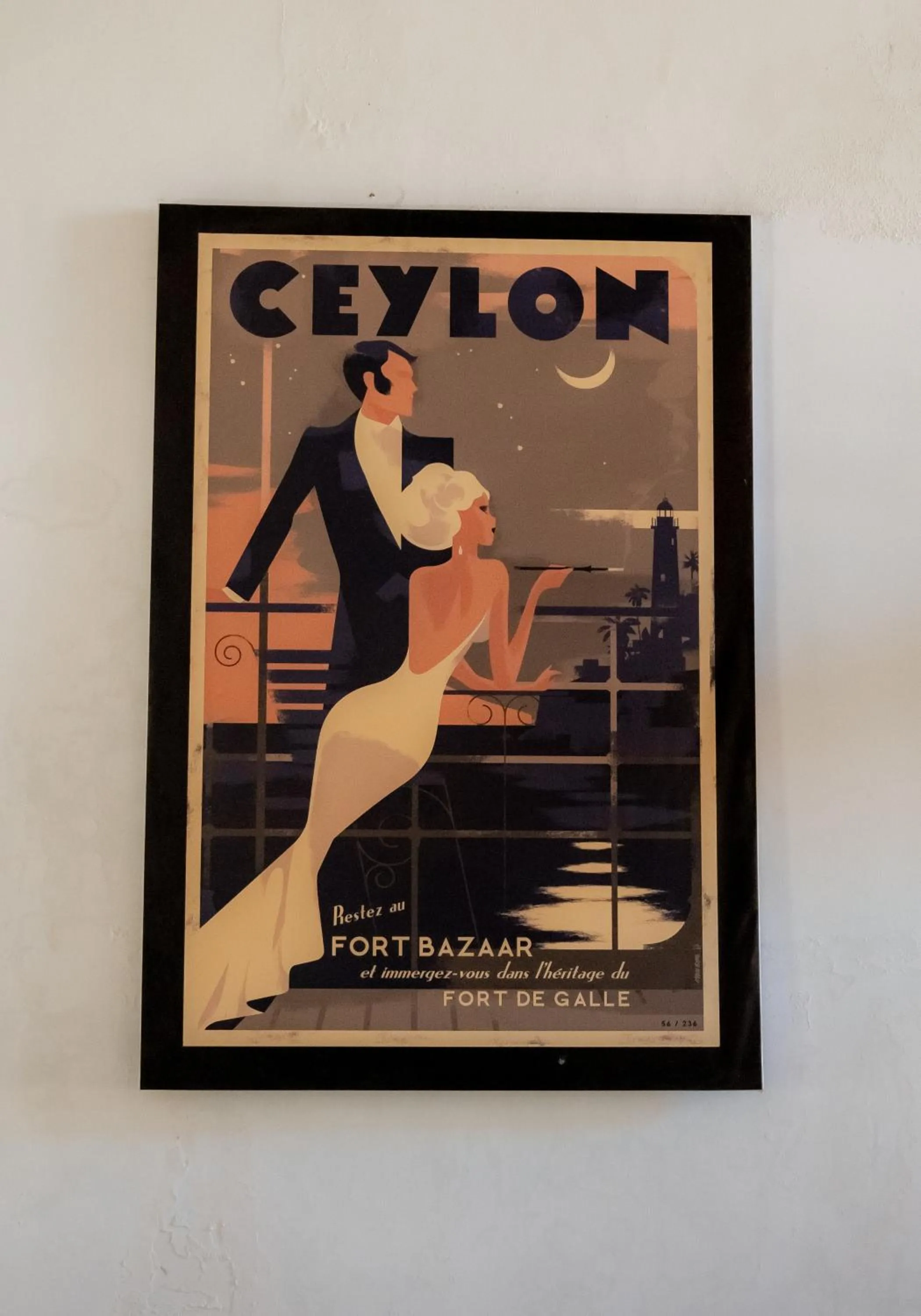 Decorative detail in GALLE HERITAGE VILLA