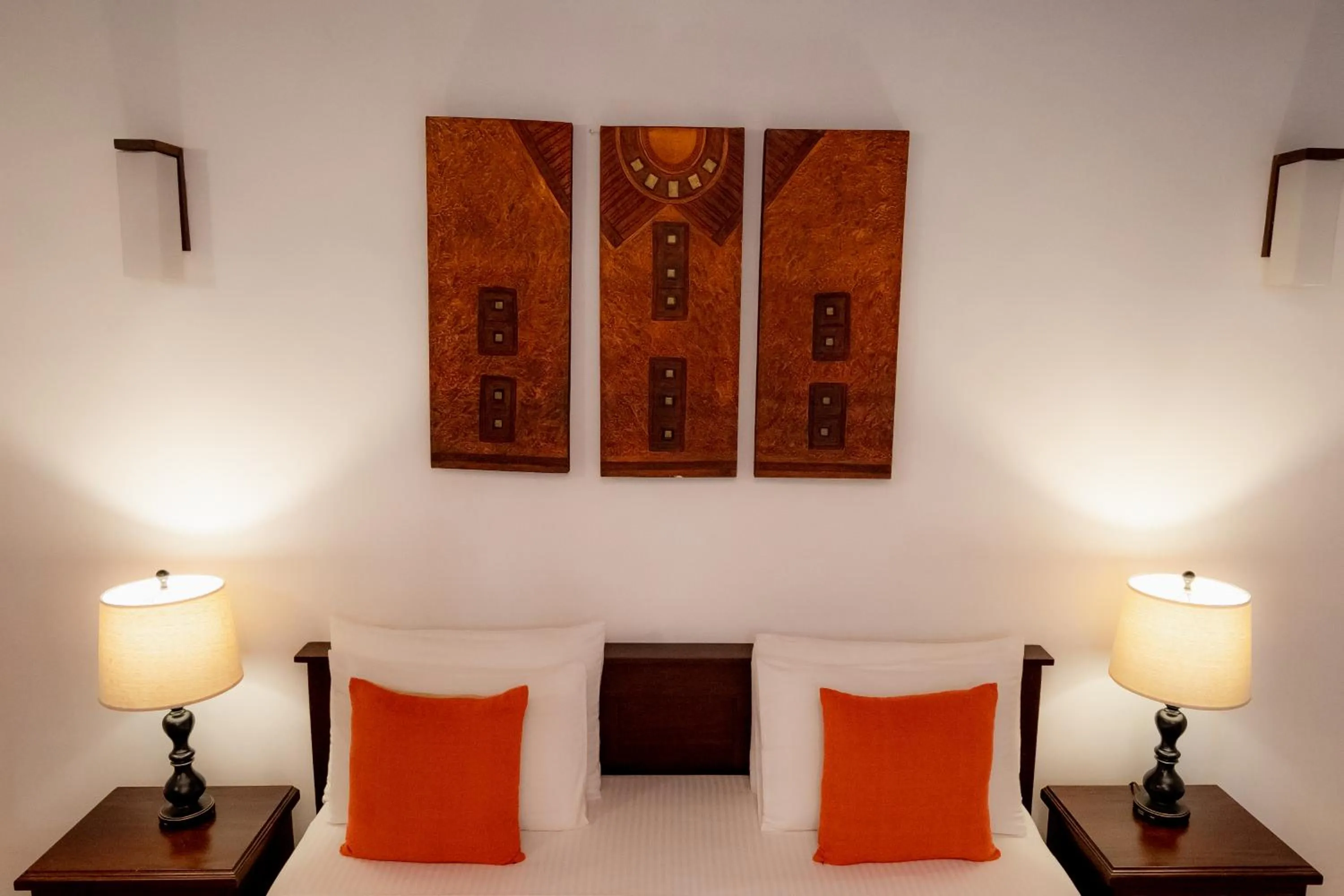 Bed in GALLE HERITAGE VILLA