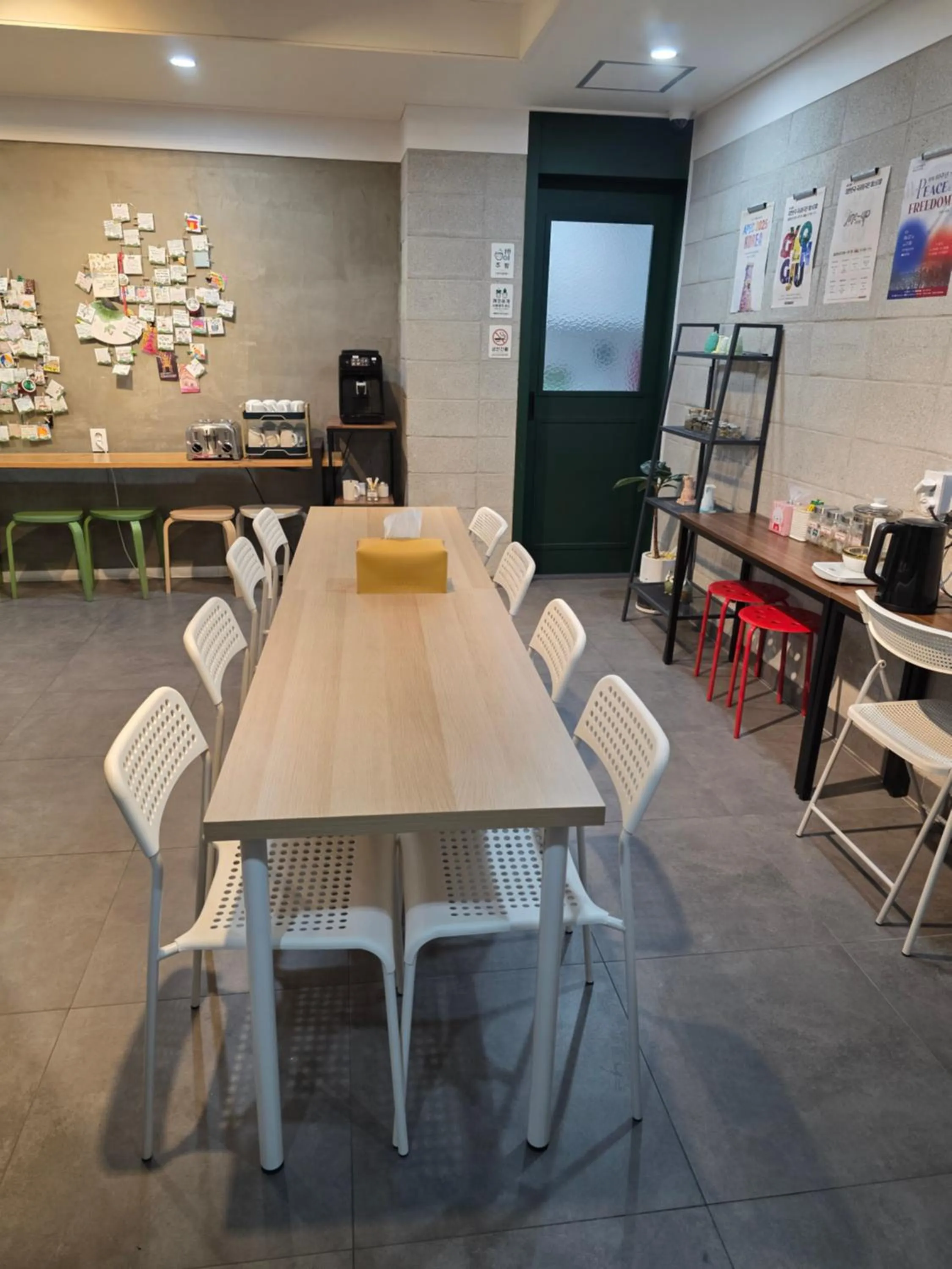 Seating area in Aha Stay