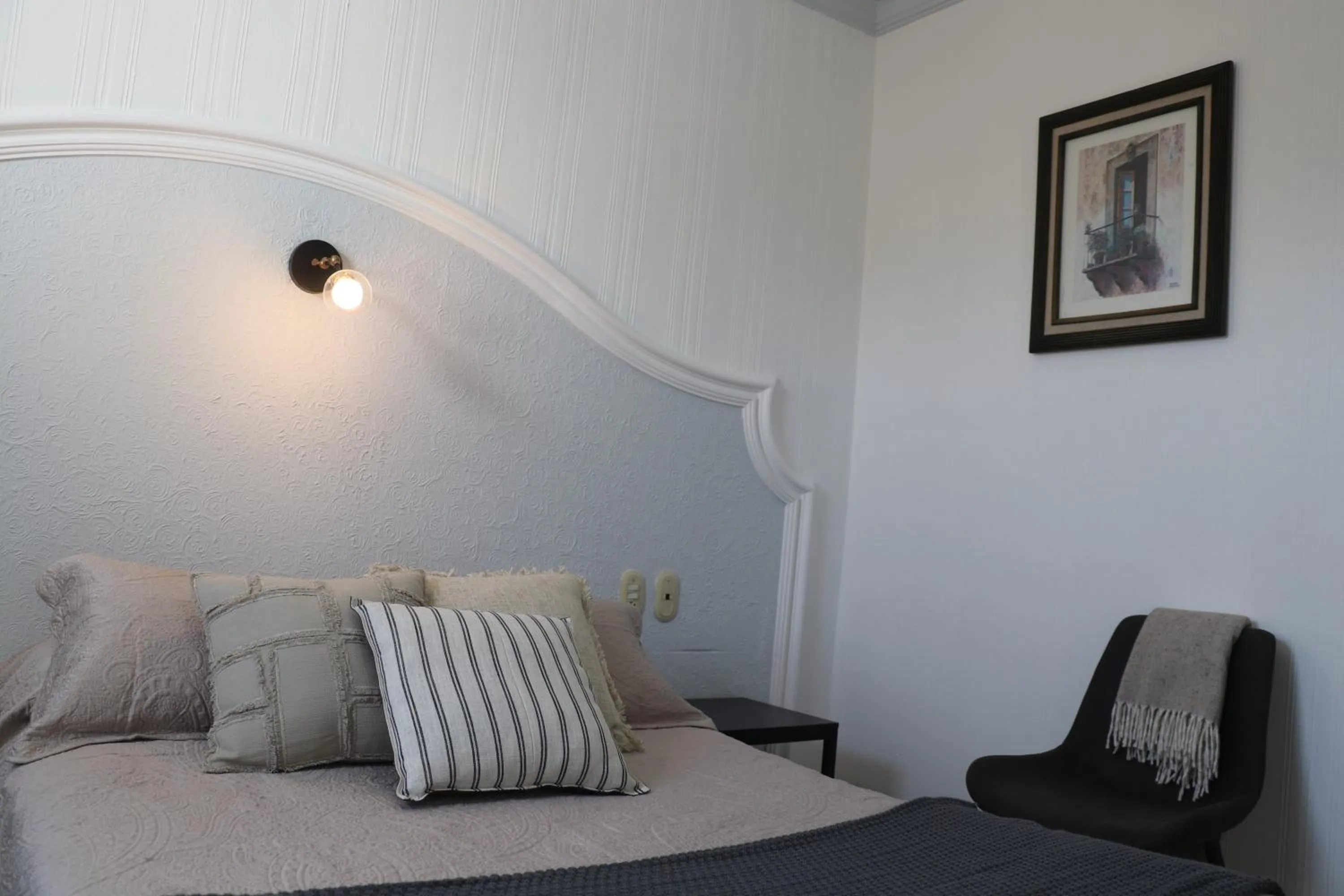 Bed in Hotel Plaza San Juan