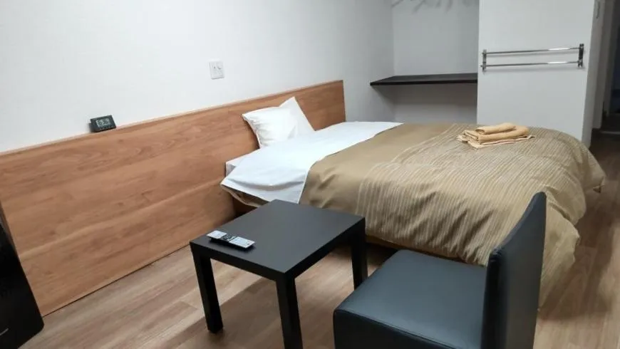 Bed in Basic Hotel Chichibu