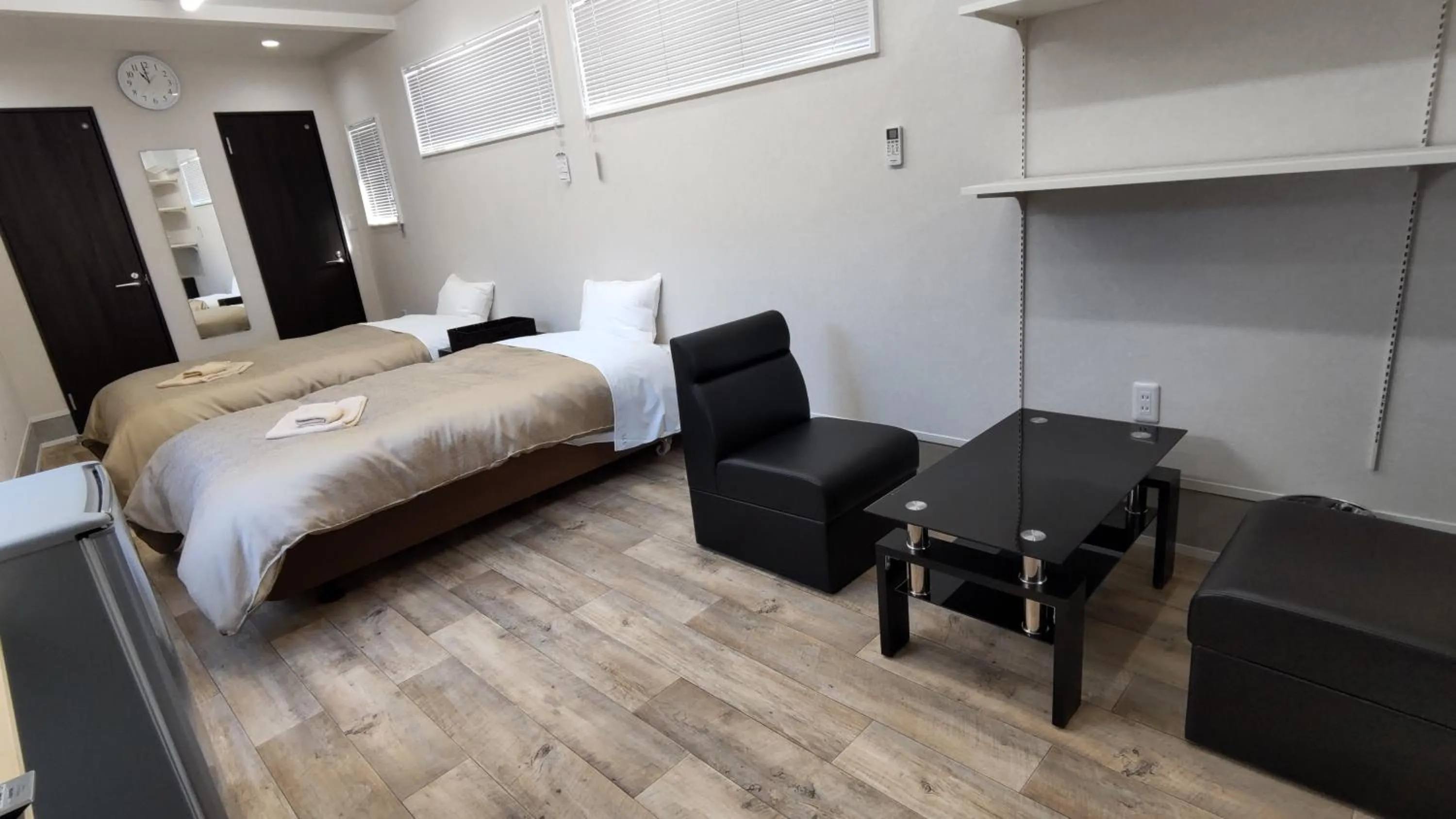 Bed in Basic Hotel Chichibu