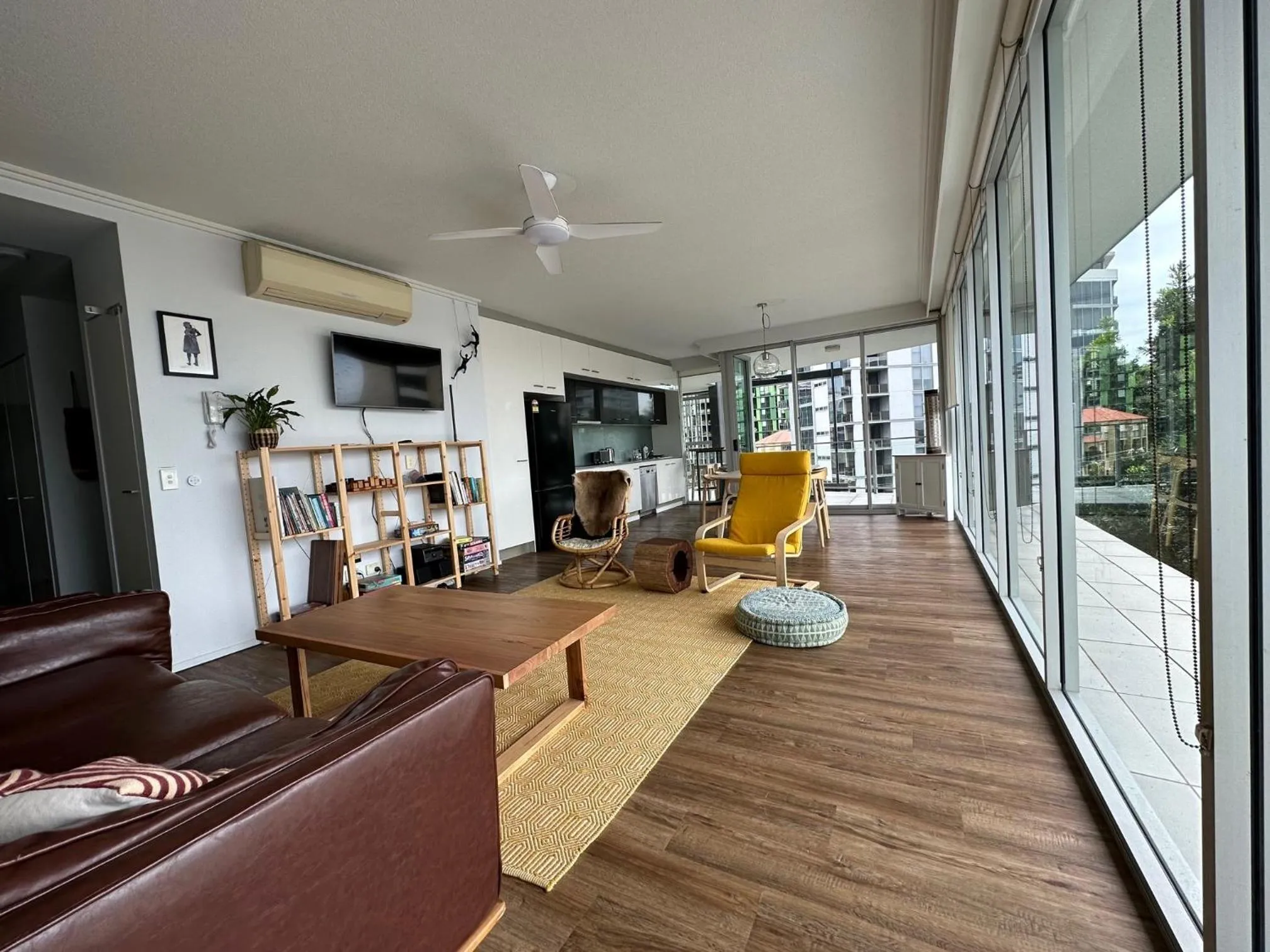 Living room in Story Apartments