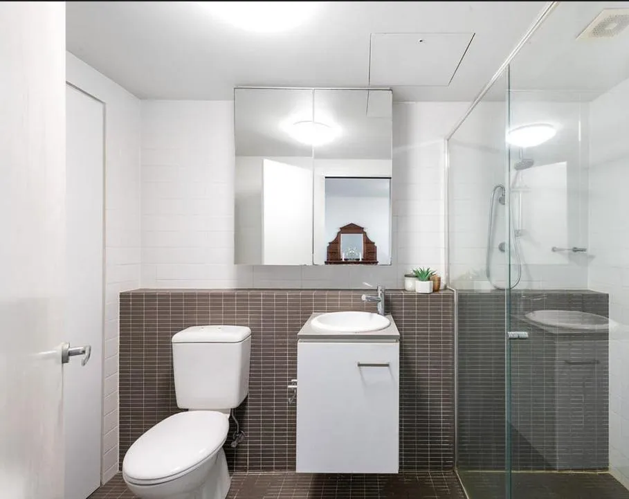 Bathroom in Story Apartments