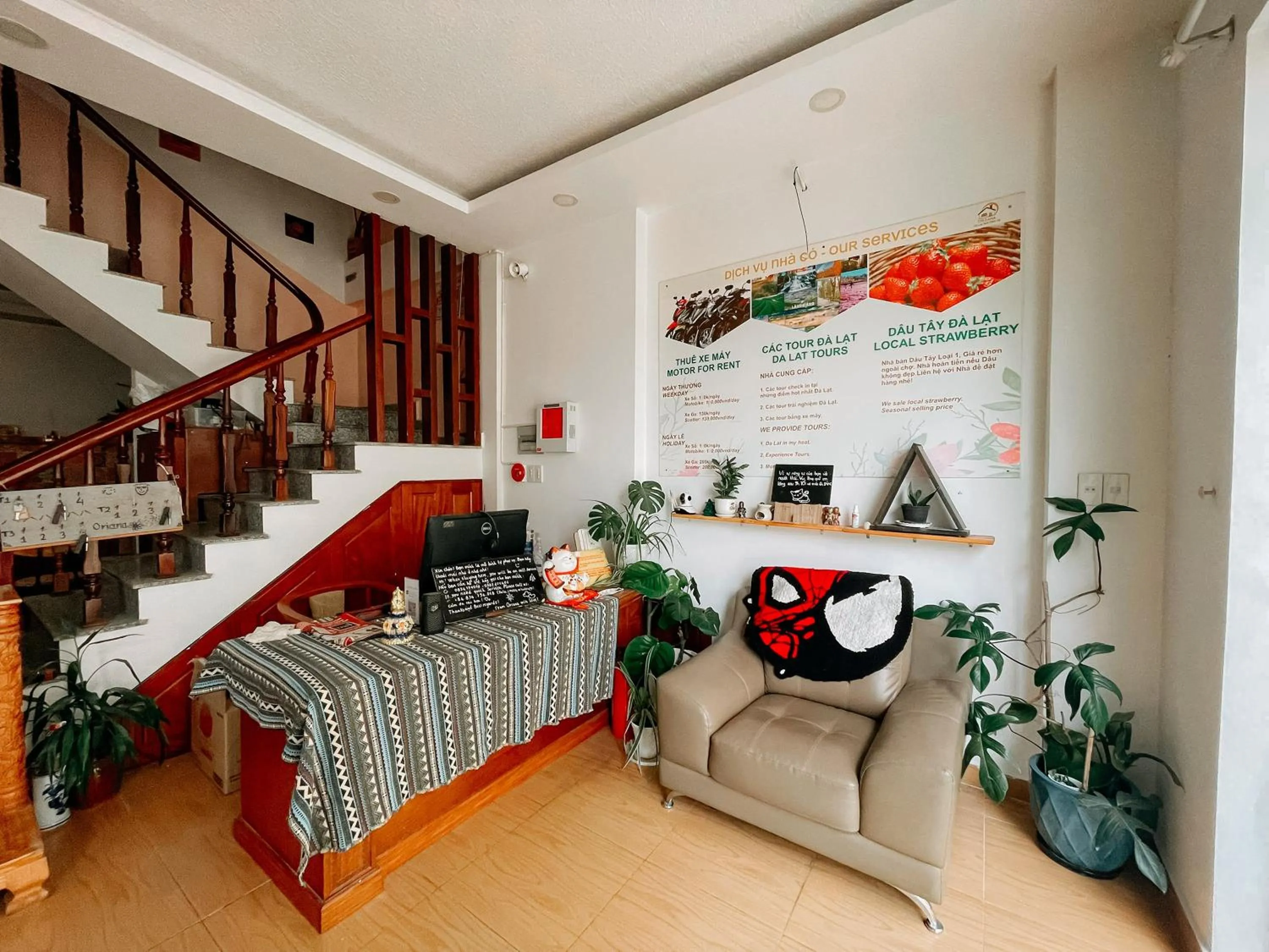 Lobby or reception in Oriana Dalat