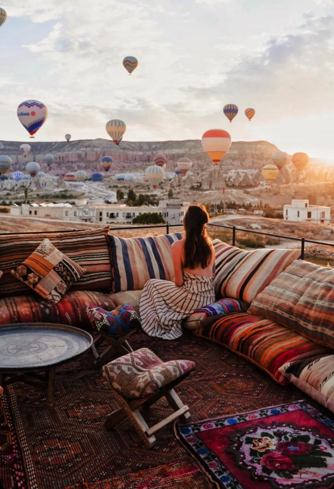 Balcony/Terrace in Perla Cappadocia