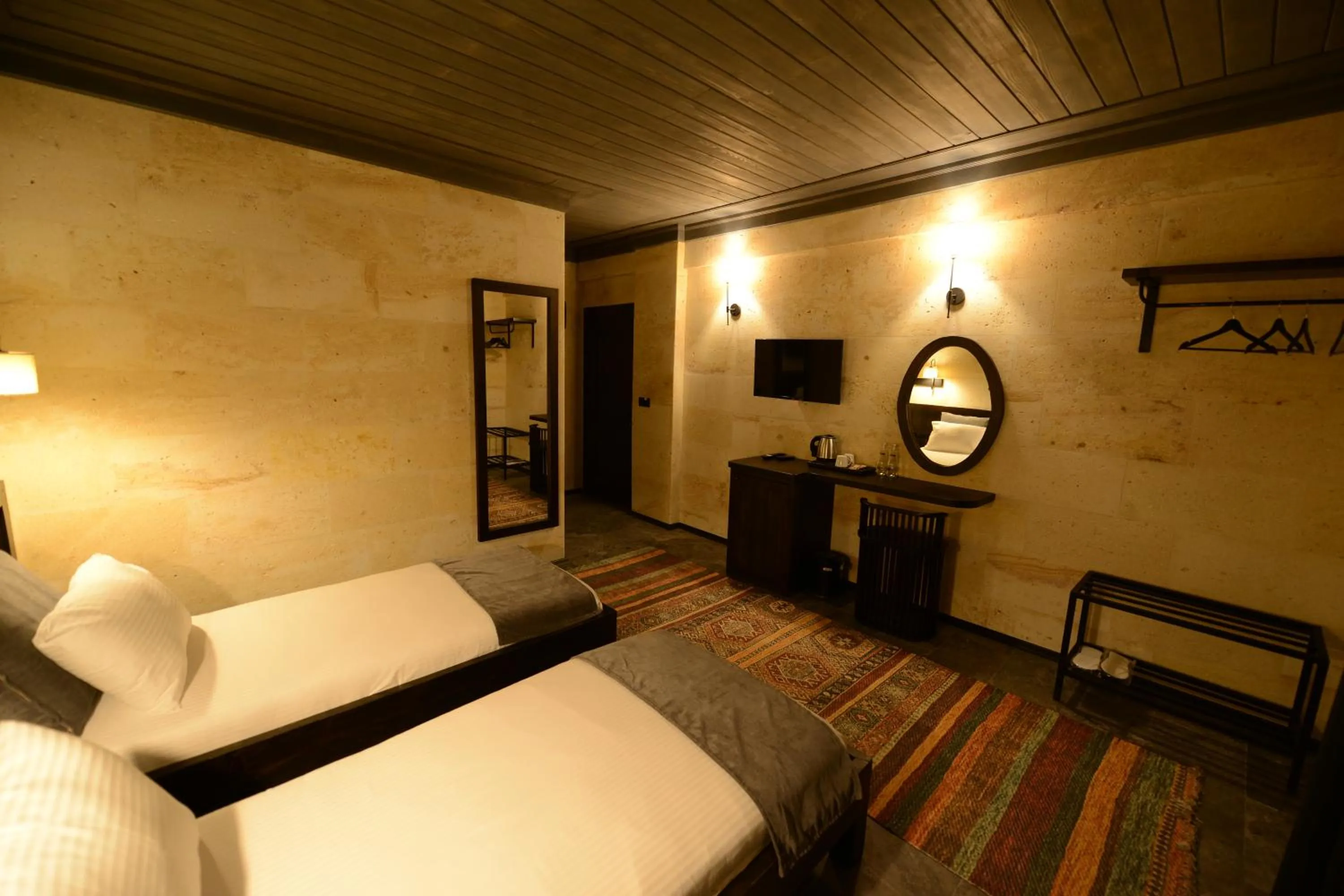 Bed in Perla Cappadocia