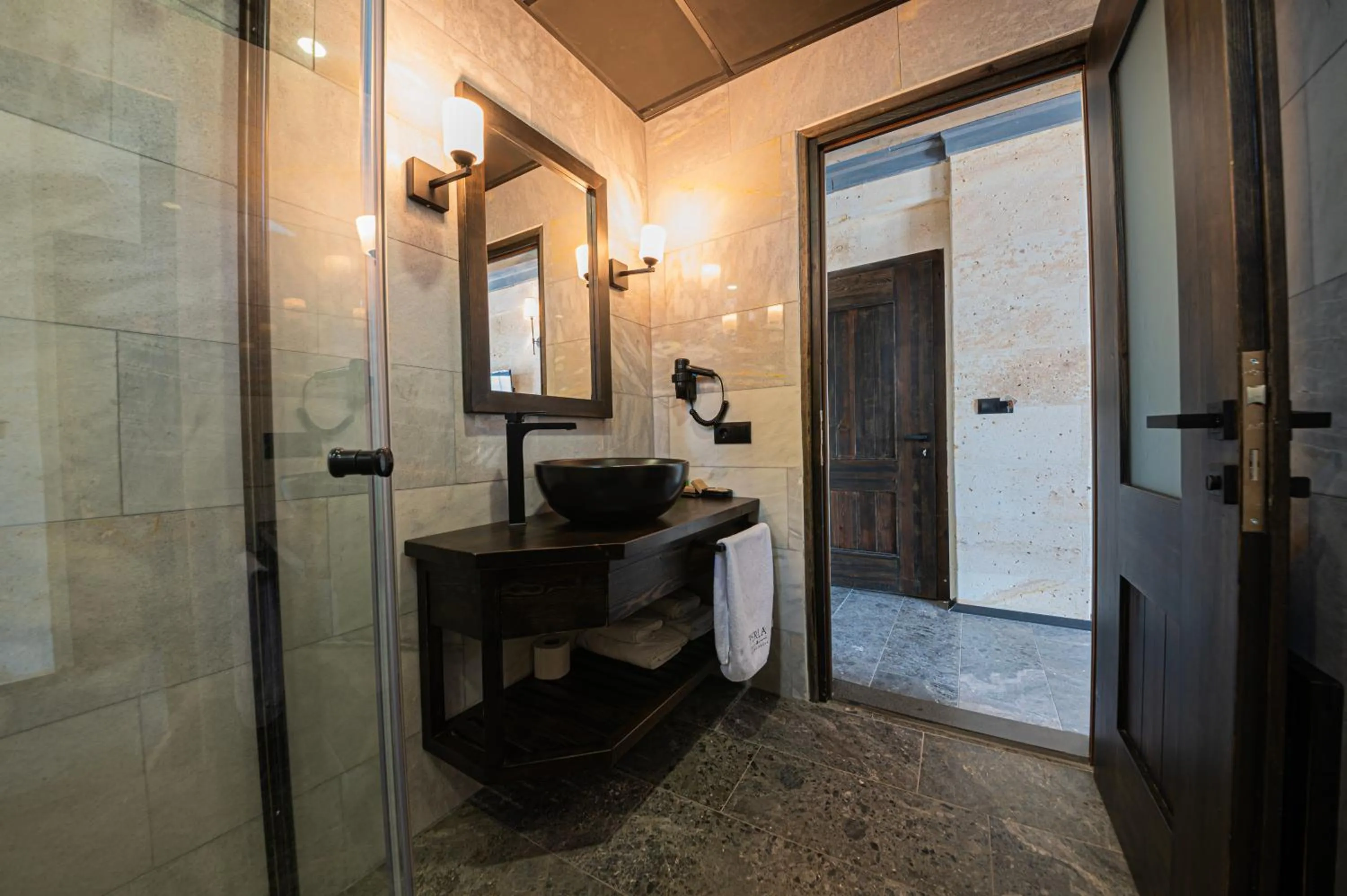 Shower in Perla Cappadocia