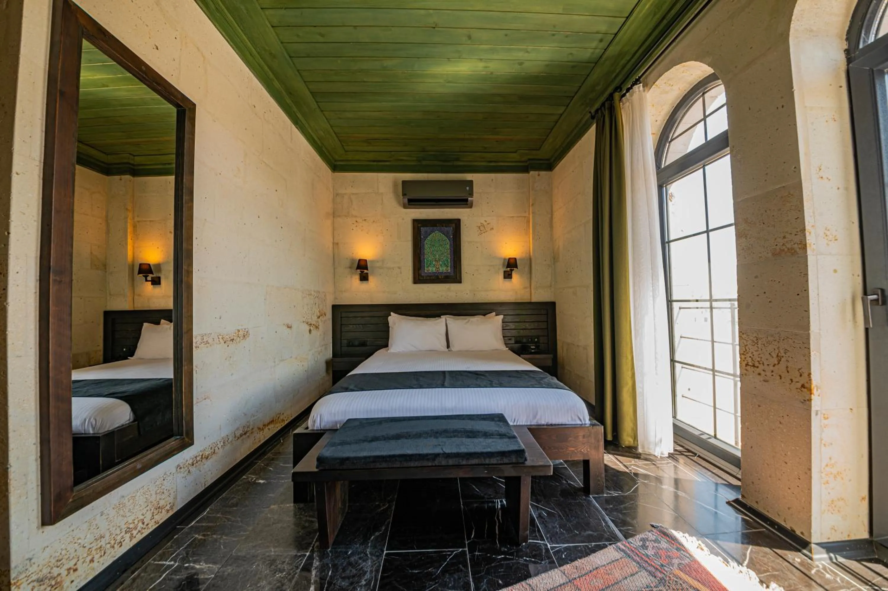 Bed in Perla Cappadocia