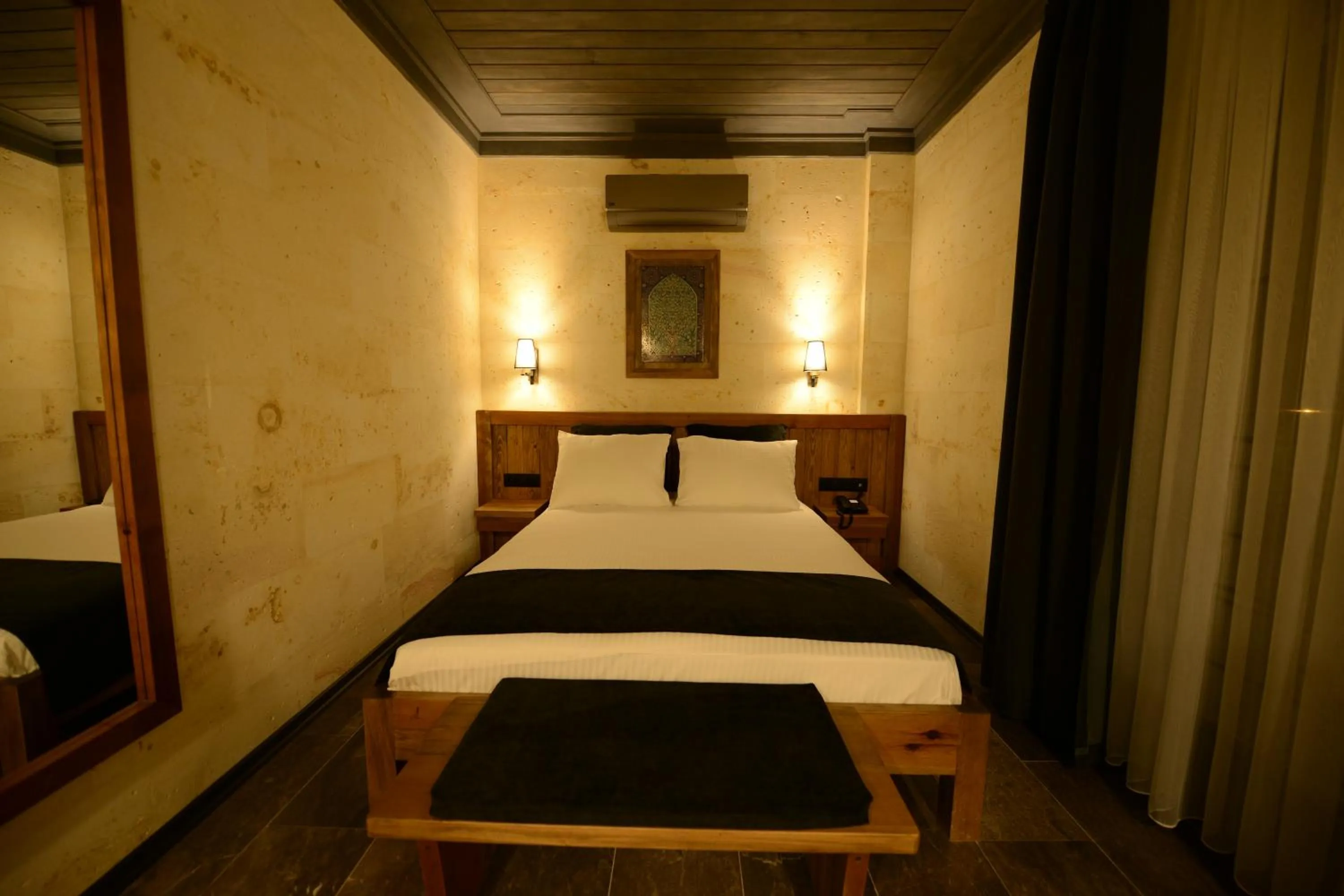 Bed in Perla Cappadocia