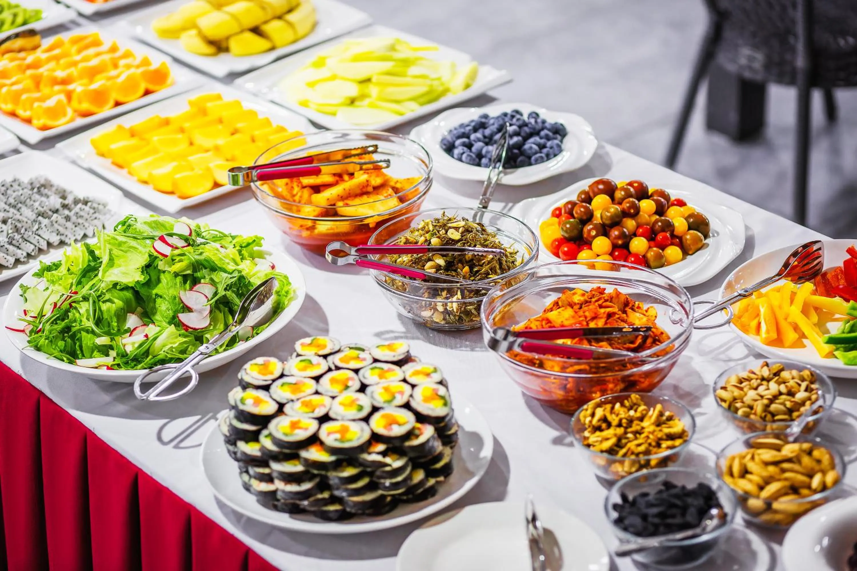 Breakfast in RICH PARK HOTEL