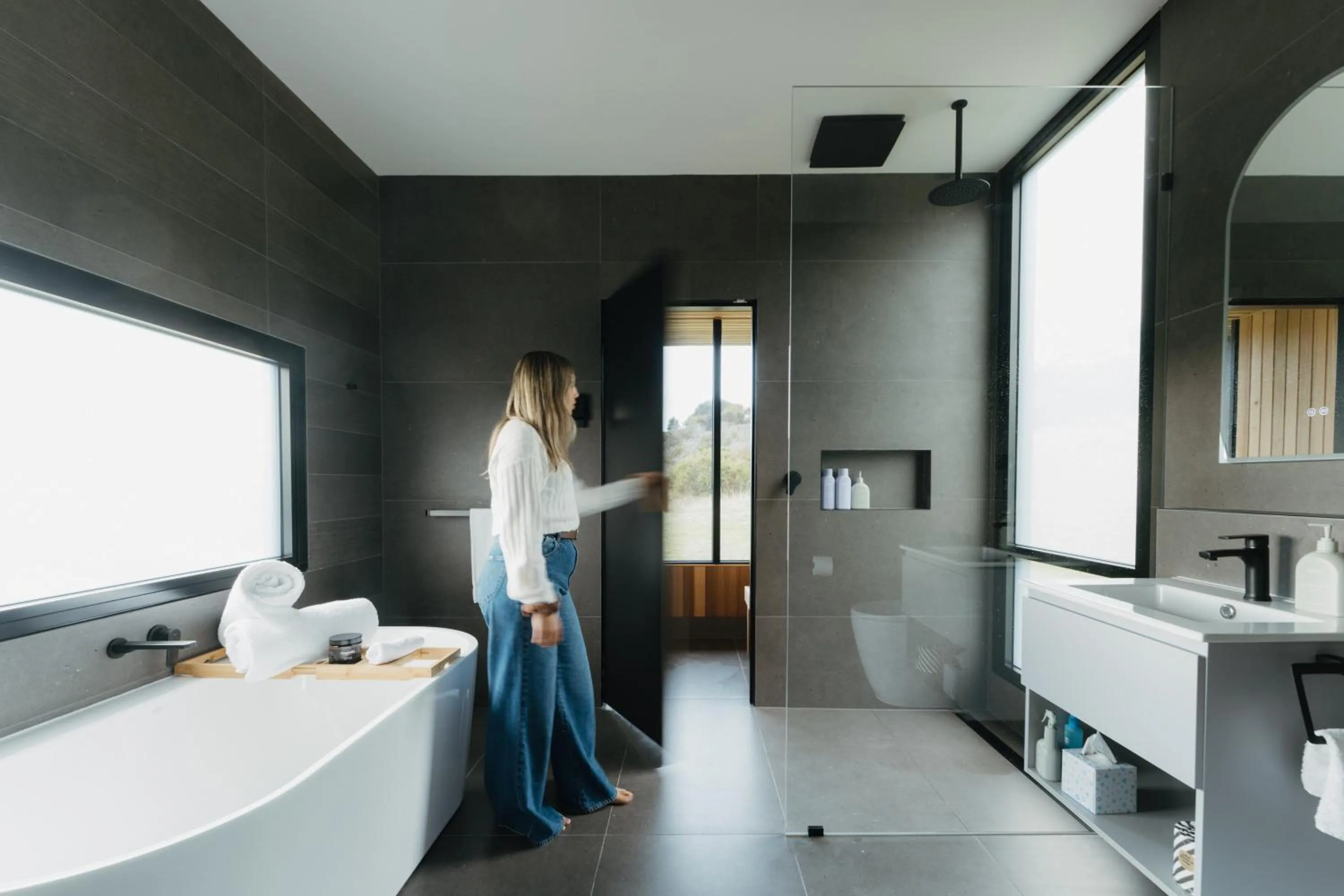 Shower in CABN Kangaroo Island