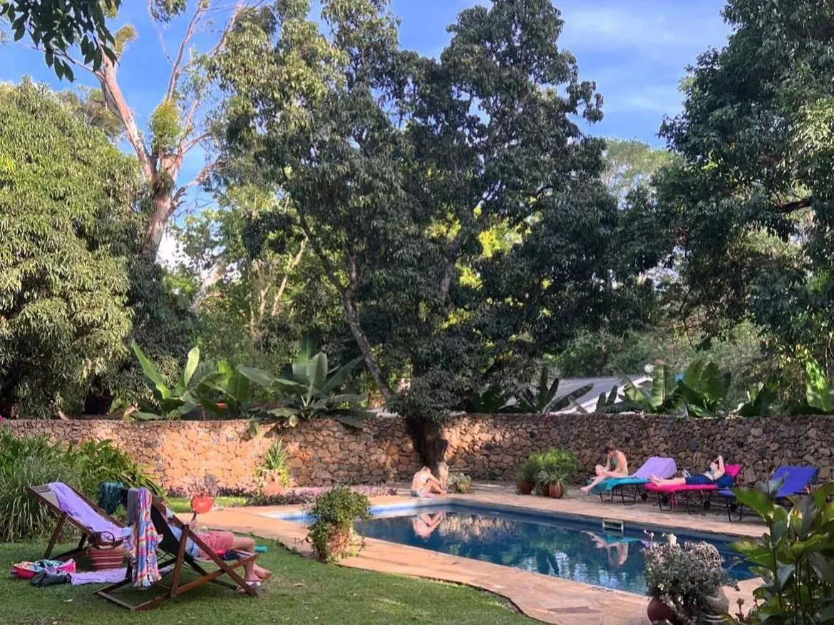 Swimming pool in Mount Meru Game Lodge