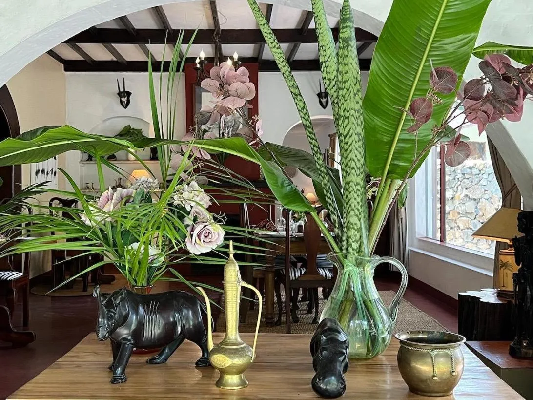 Dining area in Mount Meru Game Lodge
