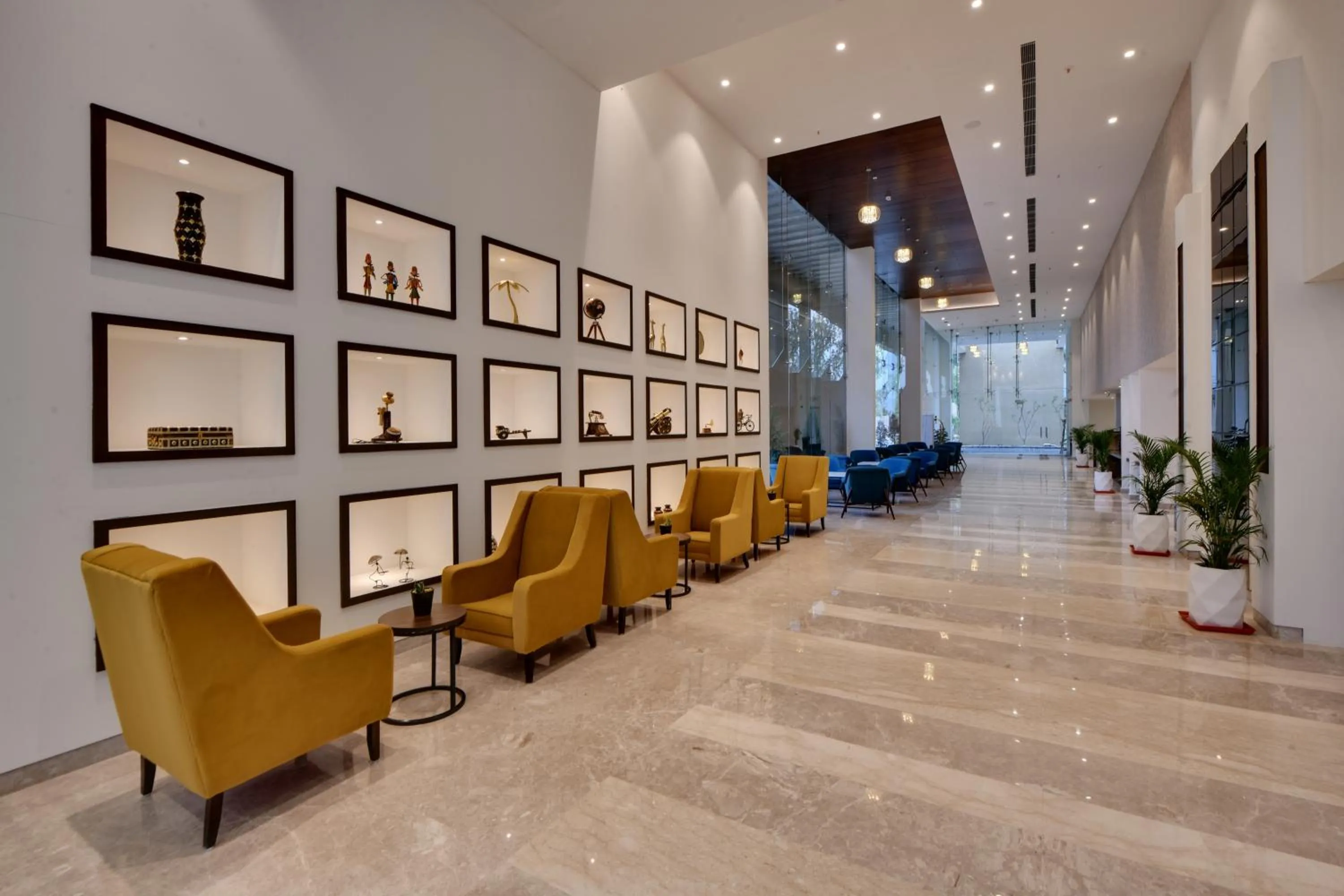 Seating area in The Fern AN Ecotel Hotel, Alwar Sariska