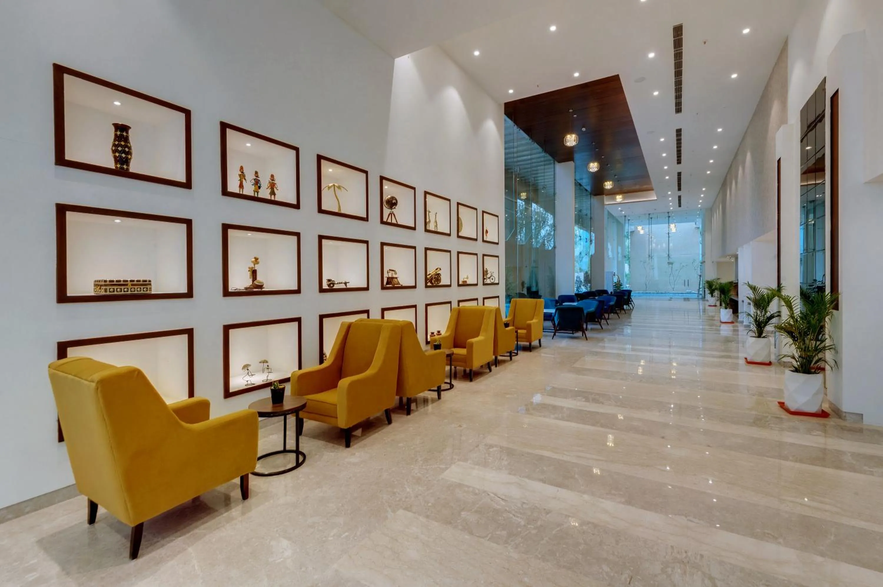 Lobby or reception in The Fern AN Ecotel Hotel, Alwar Sariska