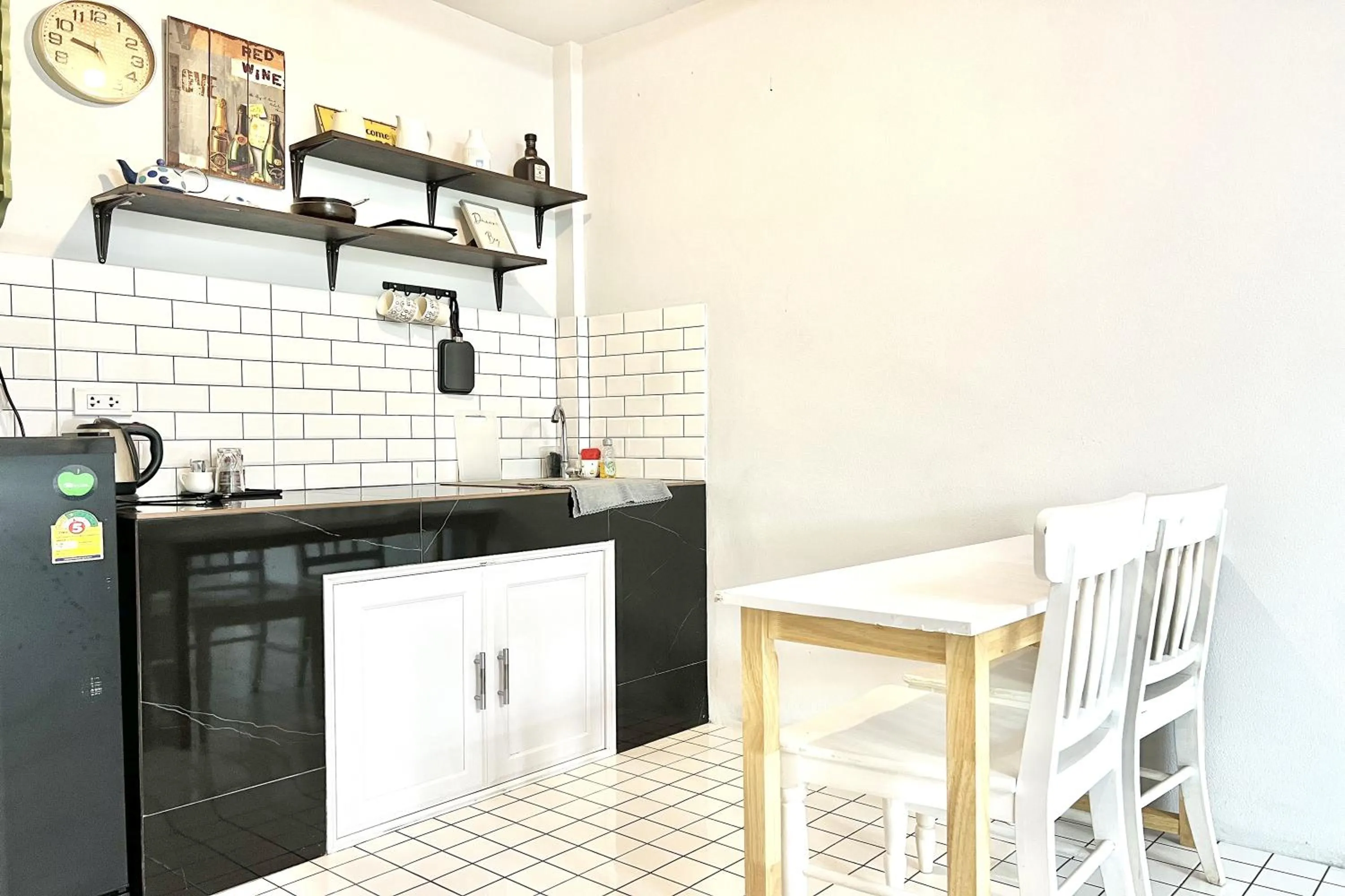 Kitchen or kitchenette in Bann Kam B&B