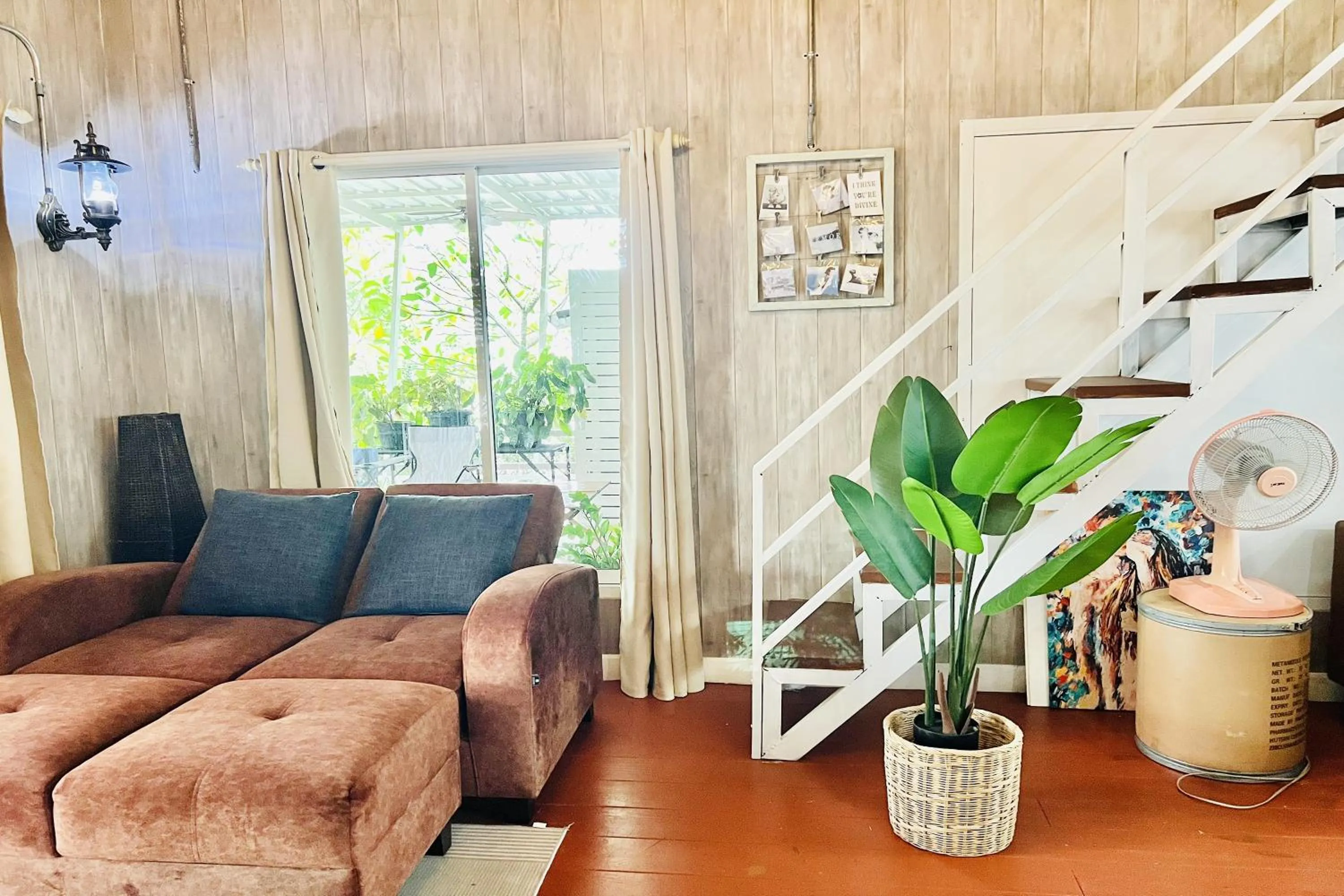 Living room in Bann Kam B&B